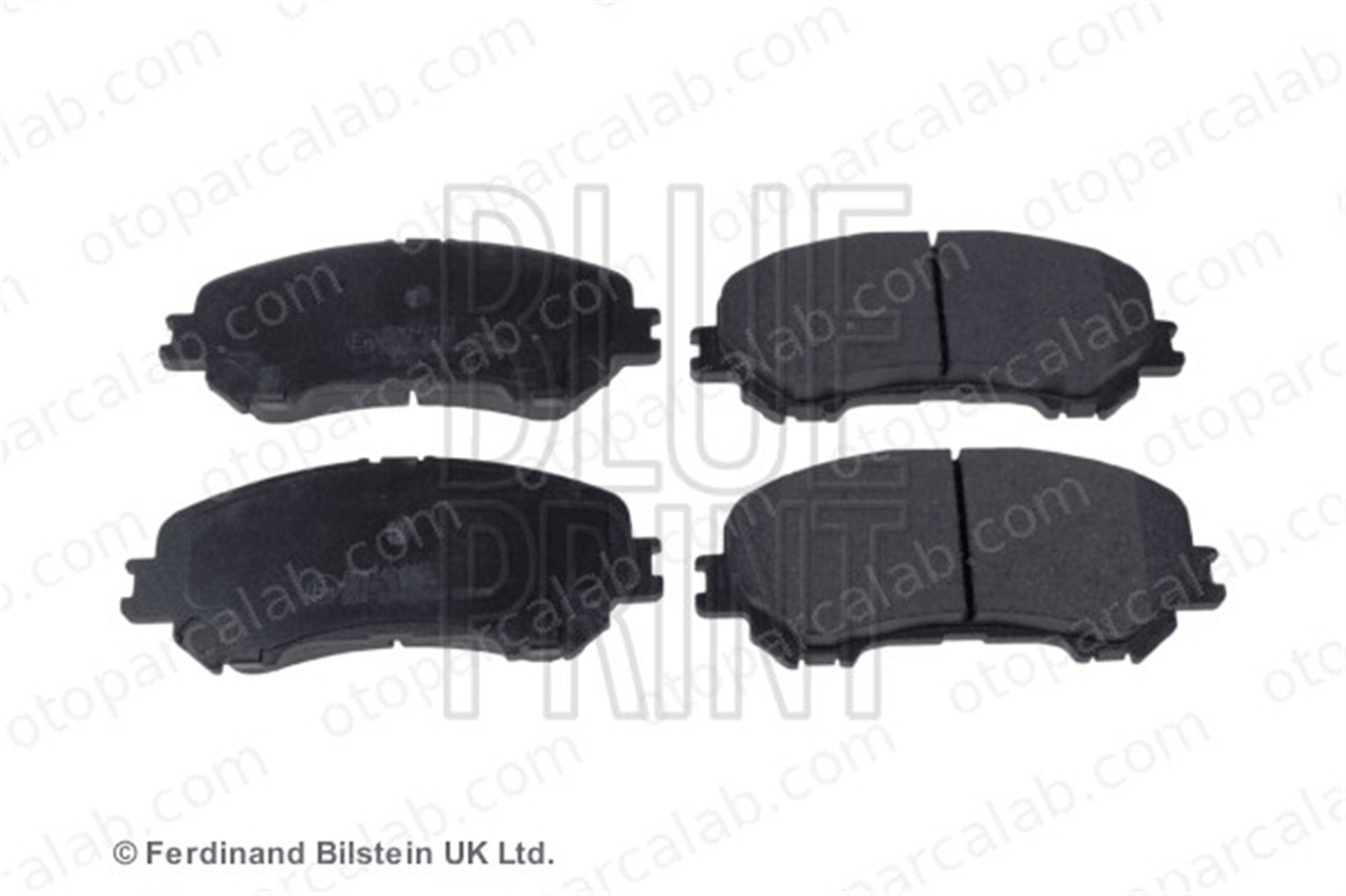 BLUE PRINT ADN142176 Fren Disk Balata Ön NISSAN X-TRAIL III RENAULT KADJAR D10604CA0A D10604EA0A