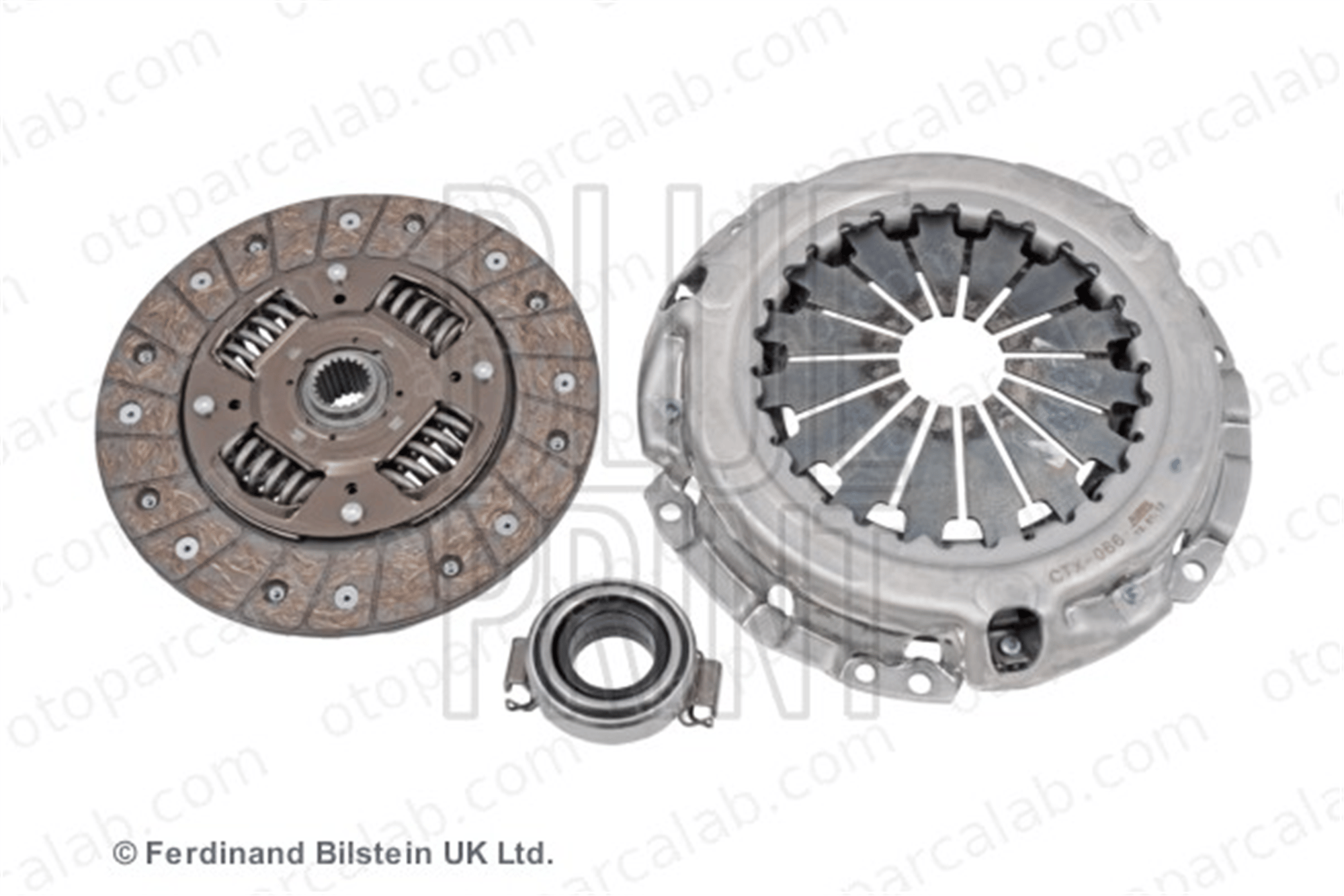 BLUE PRINT ADT330255 Debriyaj Seti TOYOTA COROLLA Sedan AURIS 312100B020 312100B020S2