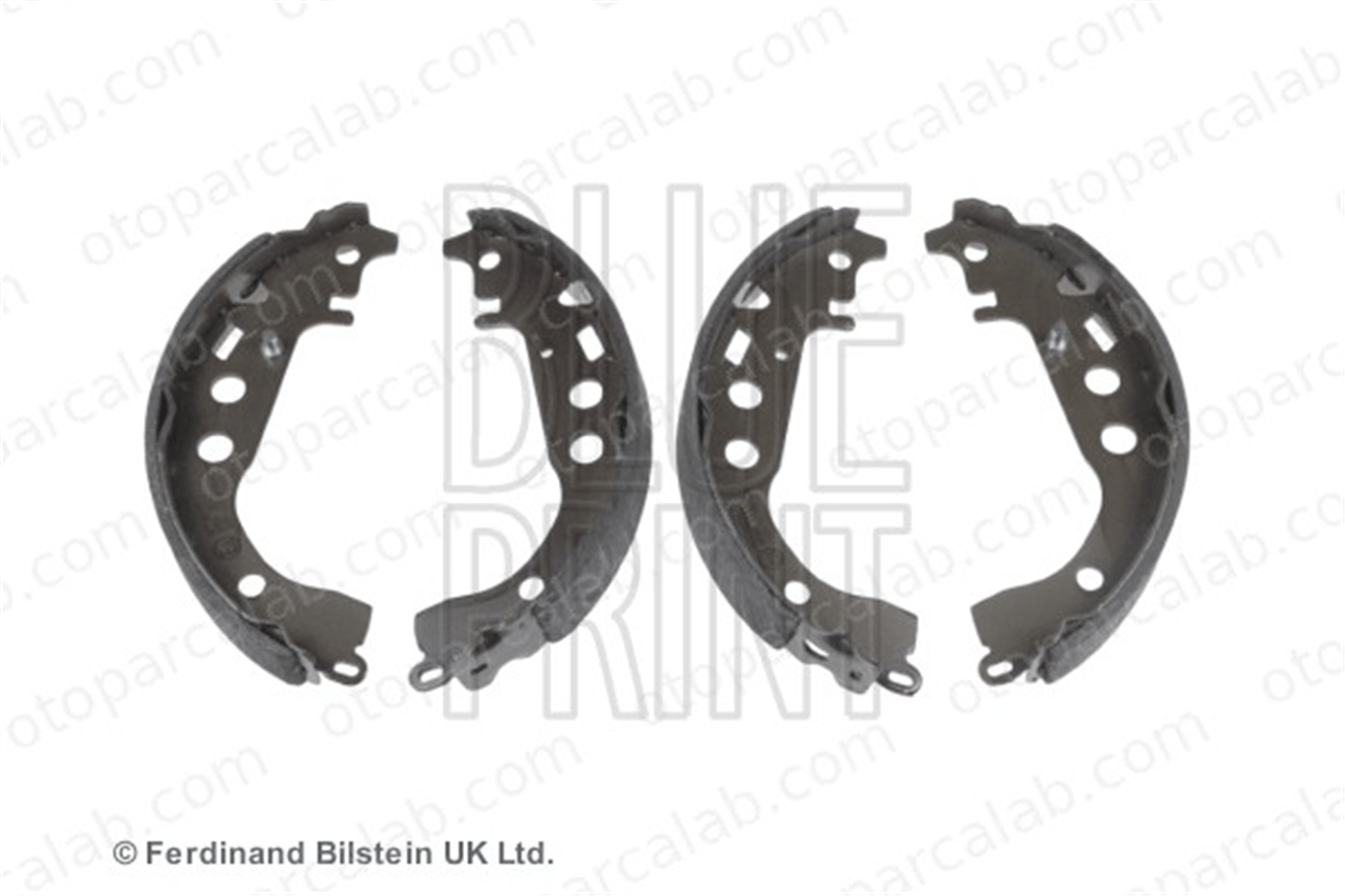 BLUE PRINT ADT34155 Fren Pabuçlu Balata Arka TOYOTA YARIS IQ 449552040 44950D060