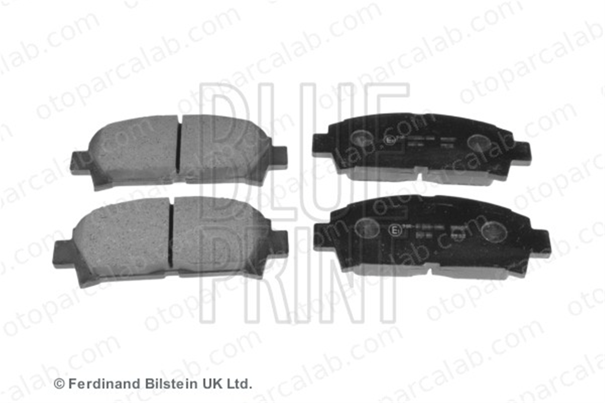 BLUE PRINT ADT342101 Fren Disk Balata Ön TOYOTA AVENSIS AVENSIS Liftback 44652B020 04465-2B020