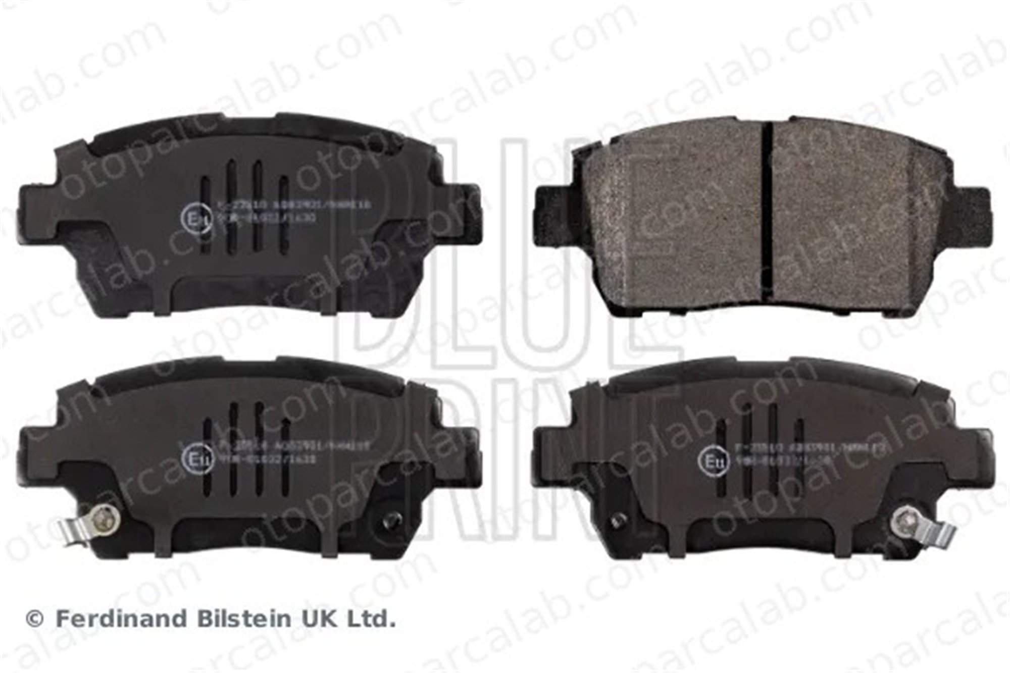 BLUE PRINT ADT342105 Fren Disk Balata Ön TOYOTA YARIS VERSO YARIS 446574020 04465-74020