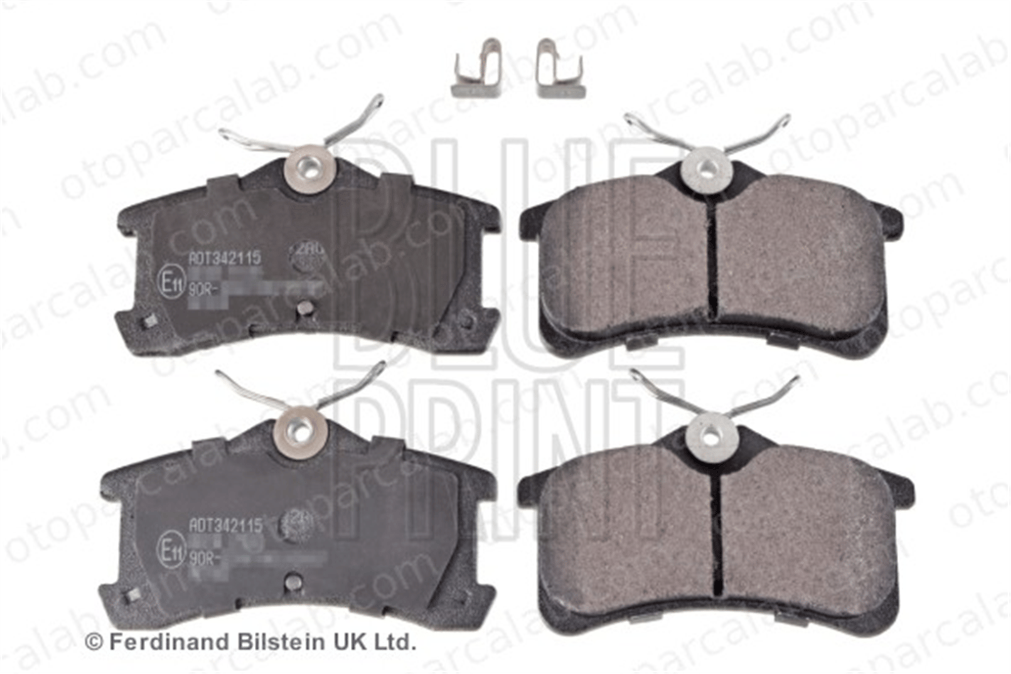 BLUE PRINT ADT342115 Fren Disk Balata Ön TOYOTA AVENSIS AVENSIS Liftback 446602060 446602010