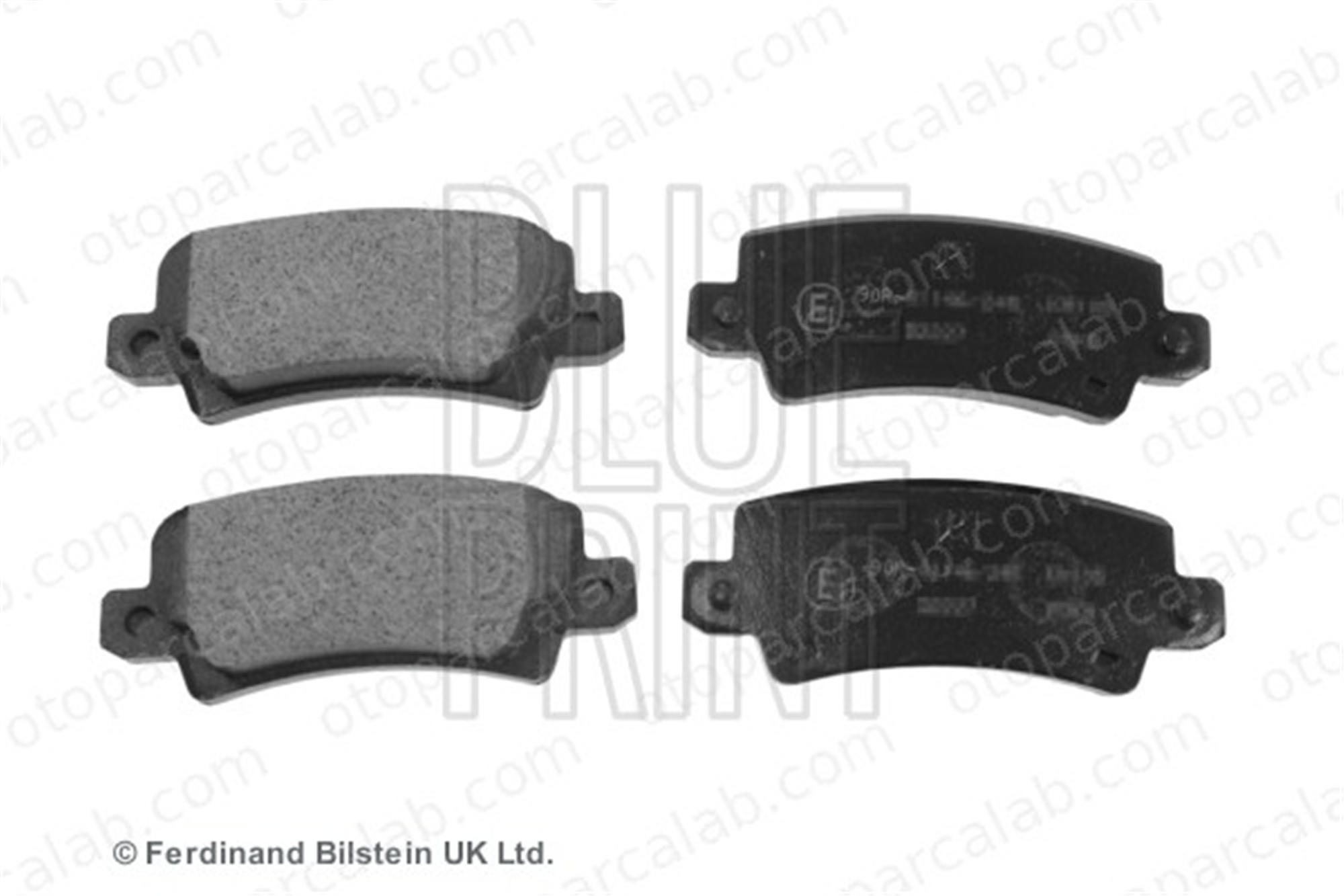 BLUE PRINT ADT342131 Fren Disk Balata Arka TOYOTA COROLLA COROLLA Sedan 446602020 04466-02020