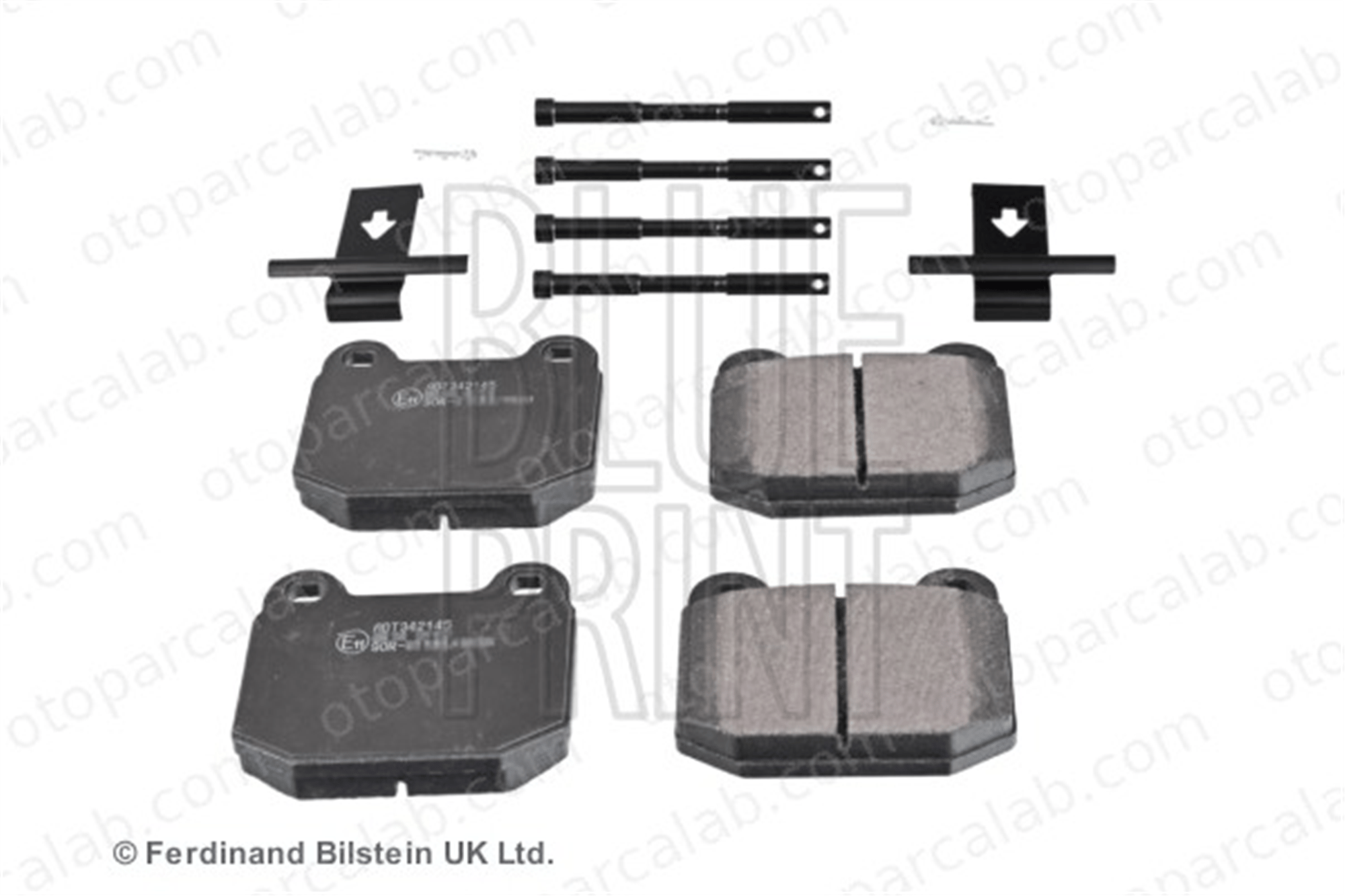 BLUE PRINT ADT342145 Fren Disk Balata Ön OPEL SPEEDSTER B117J0084S 9199058