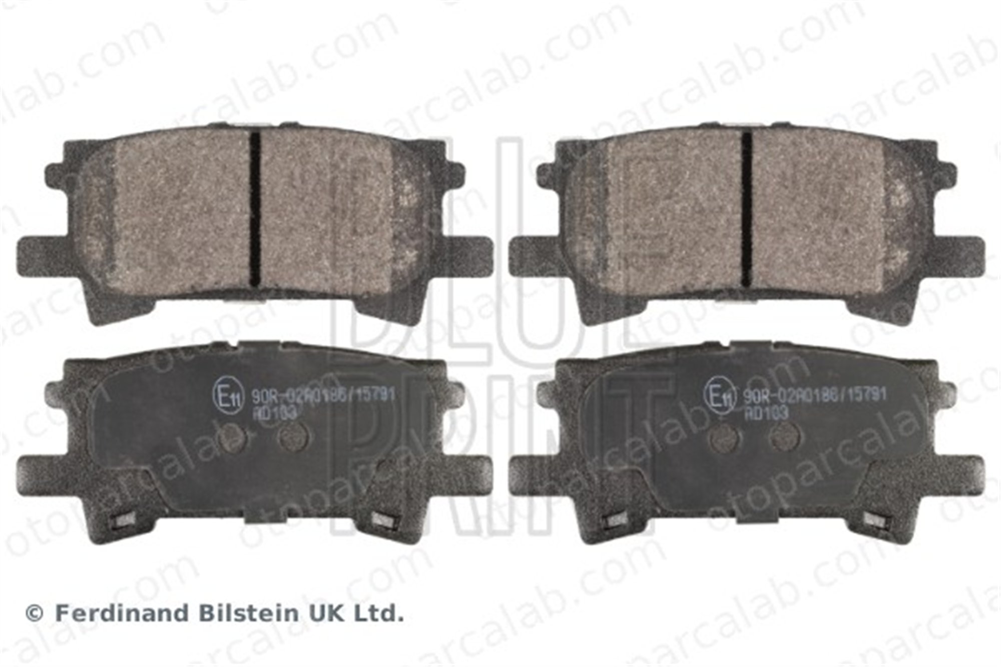 BLUE PRINT ADT342154 Fren Disk Balata Ön LEXUS RX 446648060 446648030