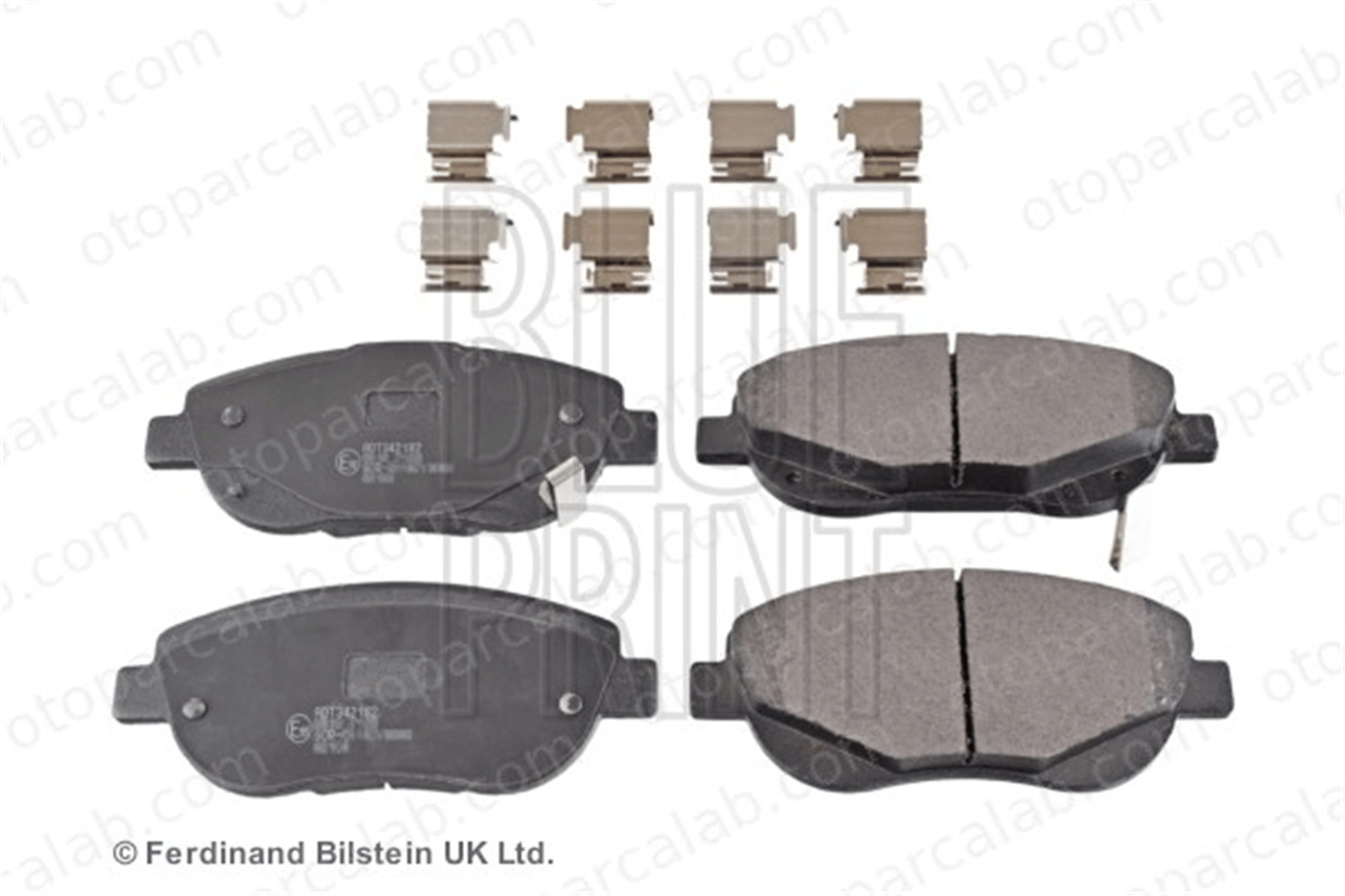 BLUE PRINT ADT342182 Fren Disk Balata Ön TOYOTA AVENSIS Sedan AVENSIS Station wagon 446505260 04465-05260