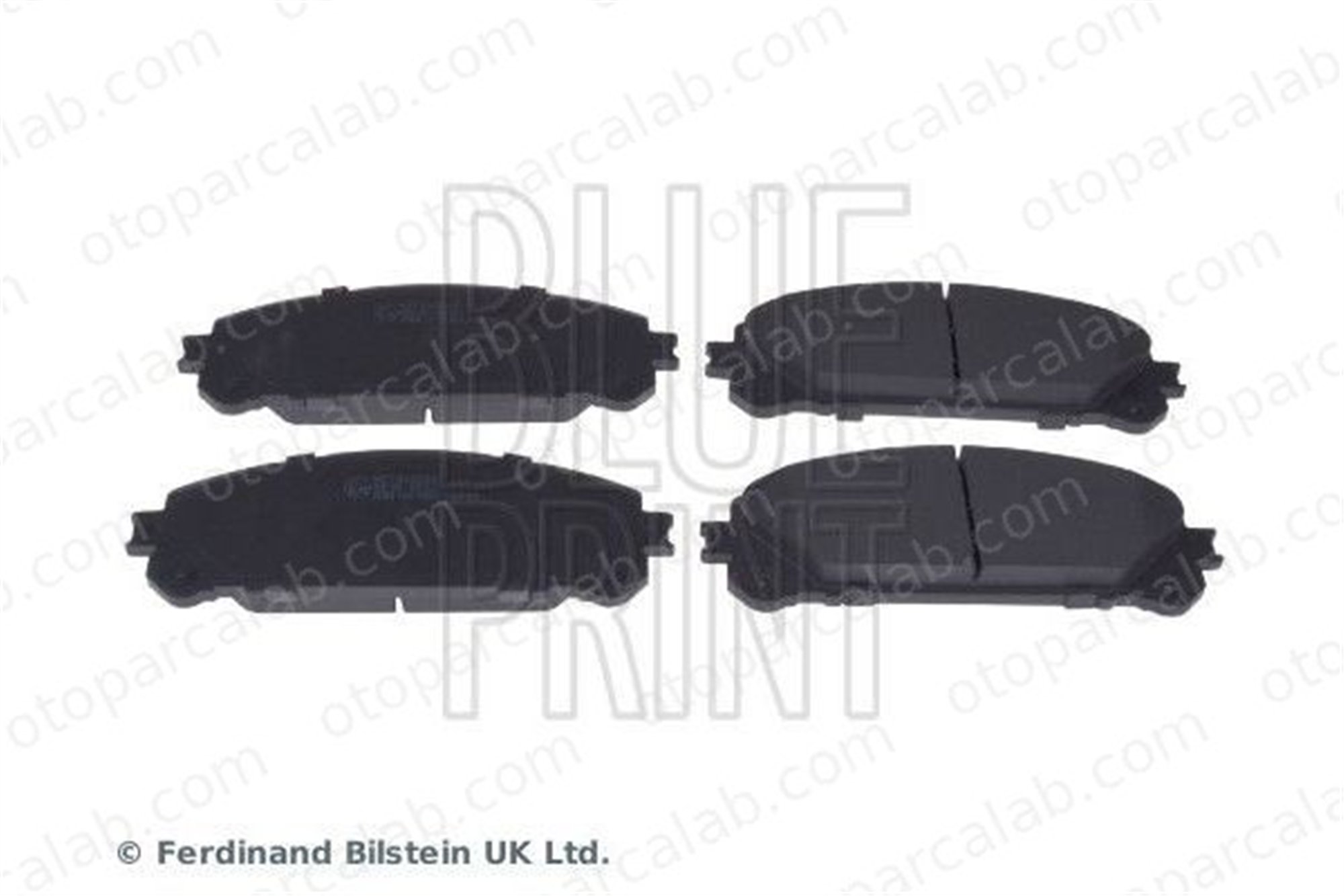BLUE PRINT ADT342209 Fren Disk Balata Ön LEXUS RX TOYOTA CAMRY 44650E010 04465-0E010
