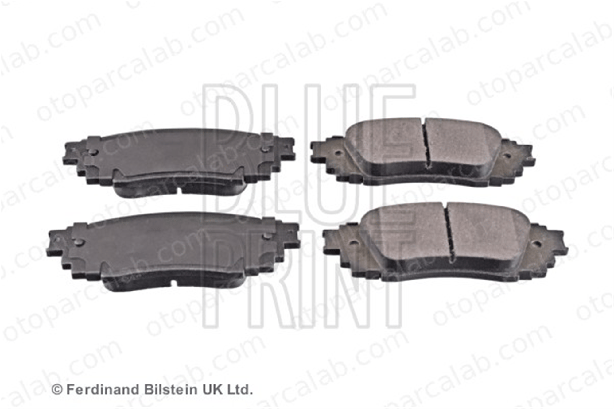 BLUE PRINT ADT342227 Fren Disk Balata Arka TOYOTA RAV 4 V LEXUS UX 446610010 04466-10010