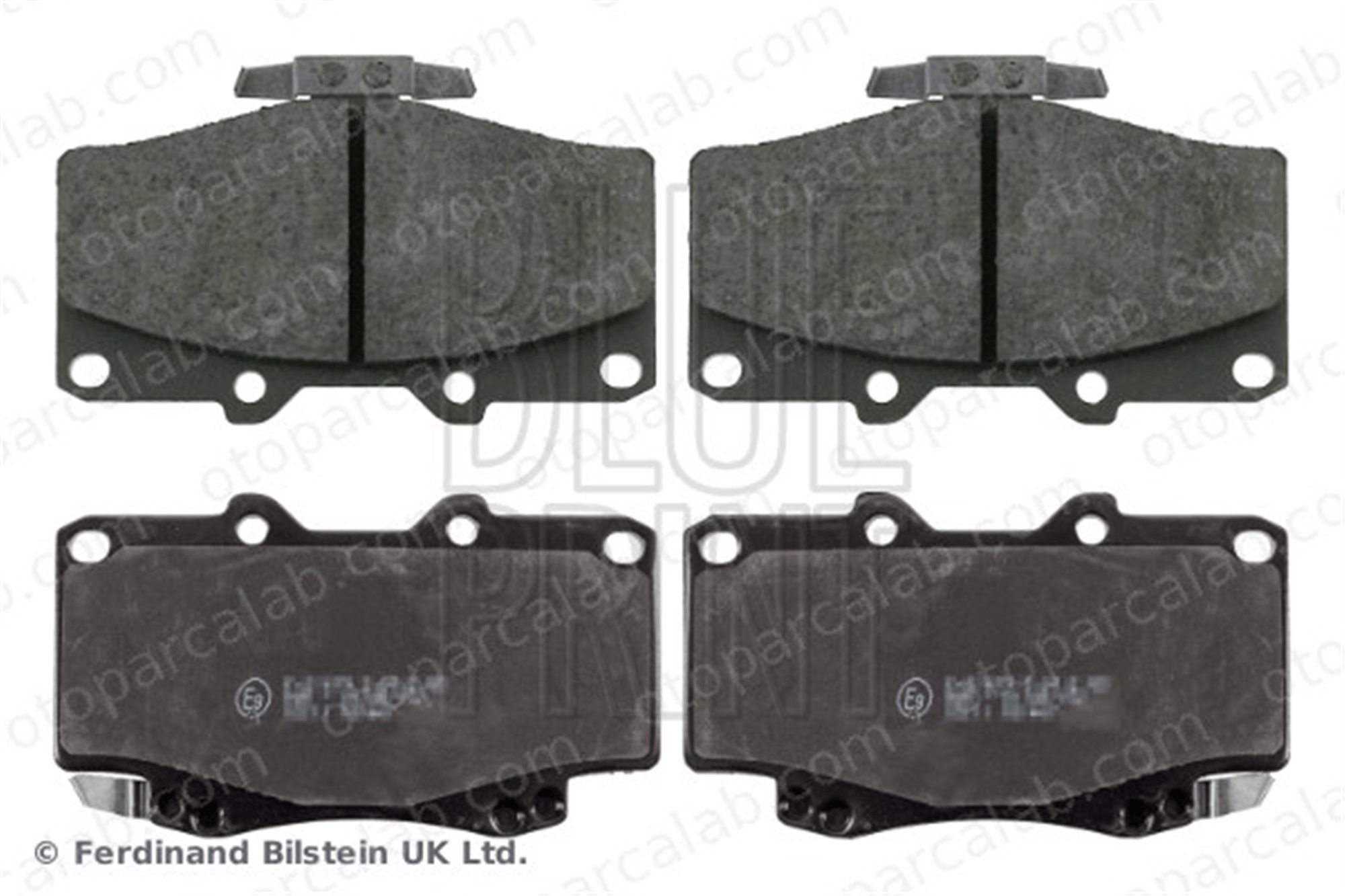 BLUE PRINT ADT34281 Fren Disk Balata Ön TOYOTA LAND CRUISER LAND CRUISER 80 446535030 0446535030