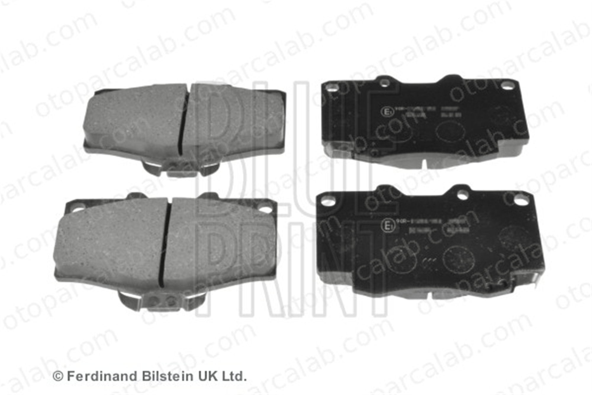 BLUE PRINT ADT34289 Fren Disk Balata Ön TOYOTA LAND CRUISER 90 446535080 04465-35080