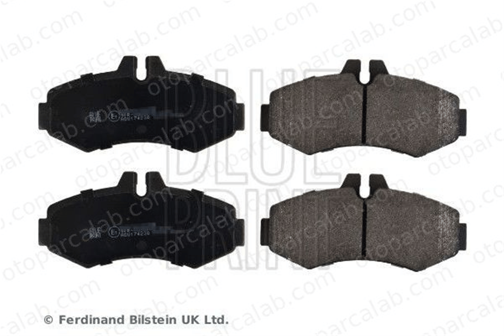 BLUE PRINT ADU174238 Fren Disk Balata Ön MERCEDES-BENZ VITO Minibüs/Otobüs VITO Panelvan/Van A0034200120 4214110