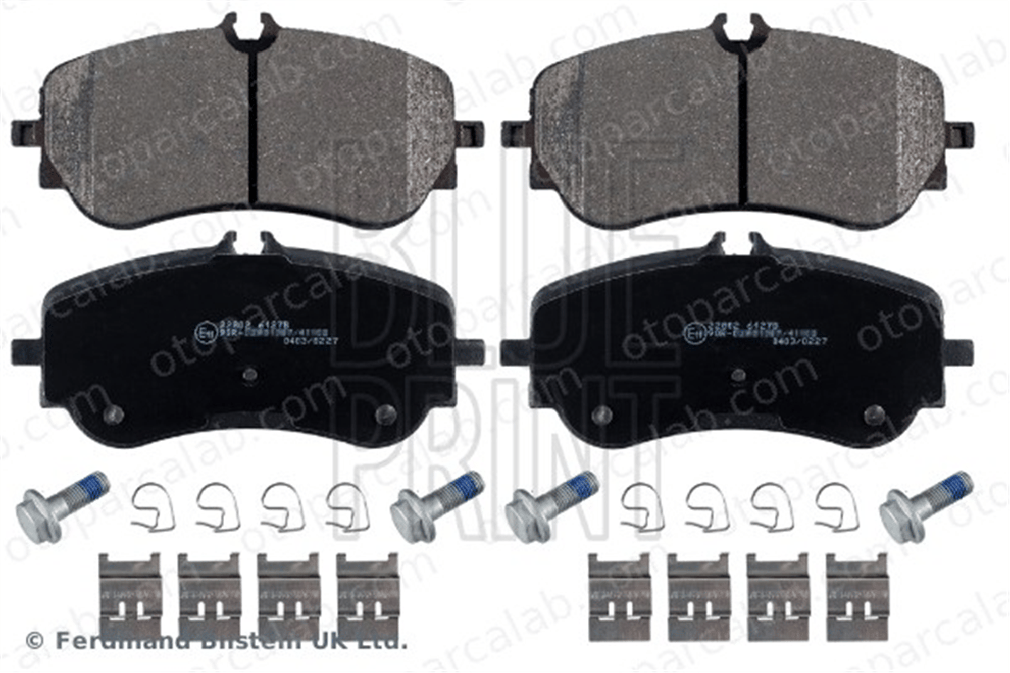 BLUE PRINT ADV184264 Fren Disk Balata Ön MAN TGE Panelvan/Van VW AMAROK 2H6698451A 2H6698451