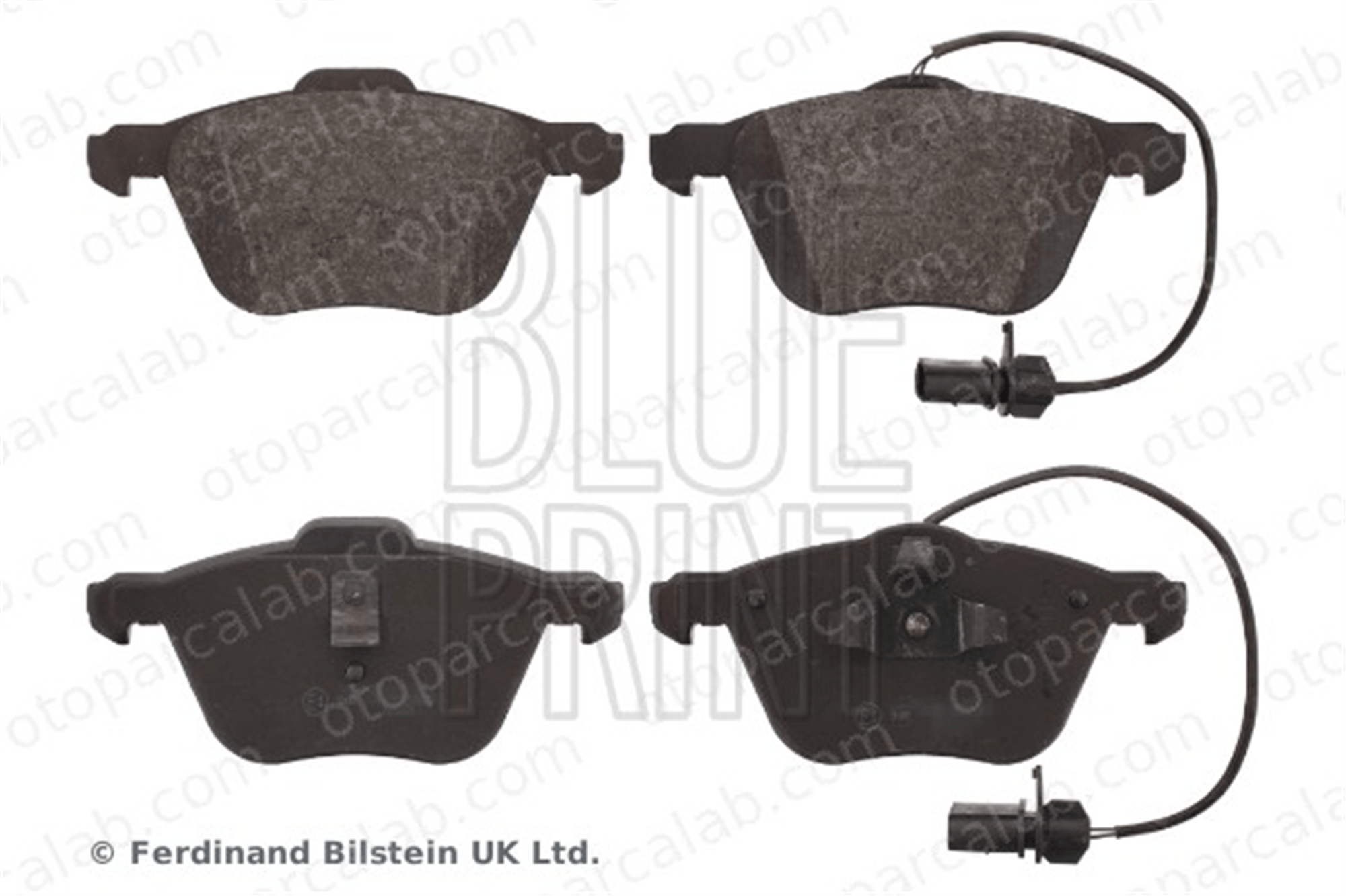 BLUE PRINT ADV184267 Fren Disk Balata Ön VW TRANSPORTER T4 Minibüs/Otobüs TRANSPORTER T4 Panelvan/Van 1133446 1109014