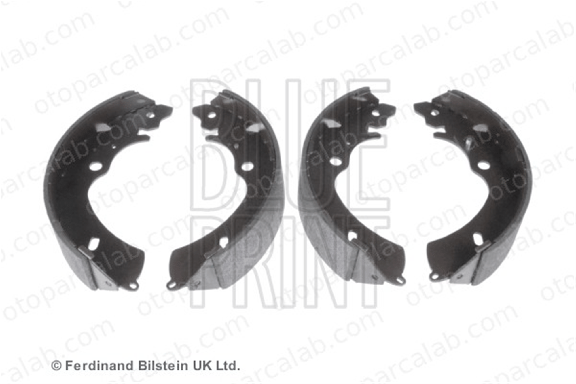BLUE PRINT ADZ94118 Fren Pabuçlu Balata Arka ISUZU D-MAX I 8973682530 8073682630