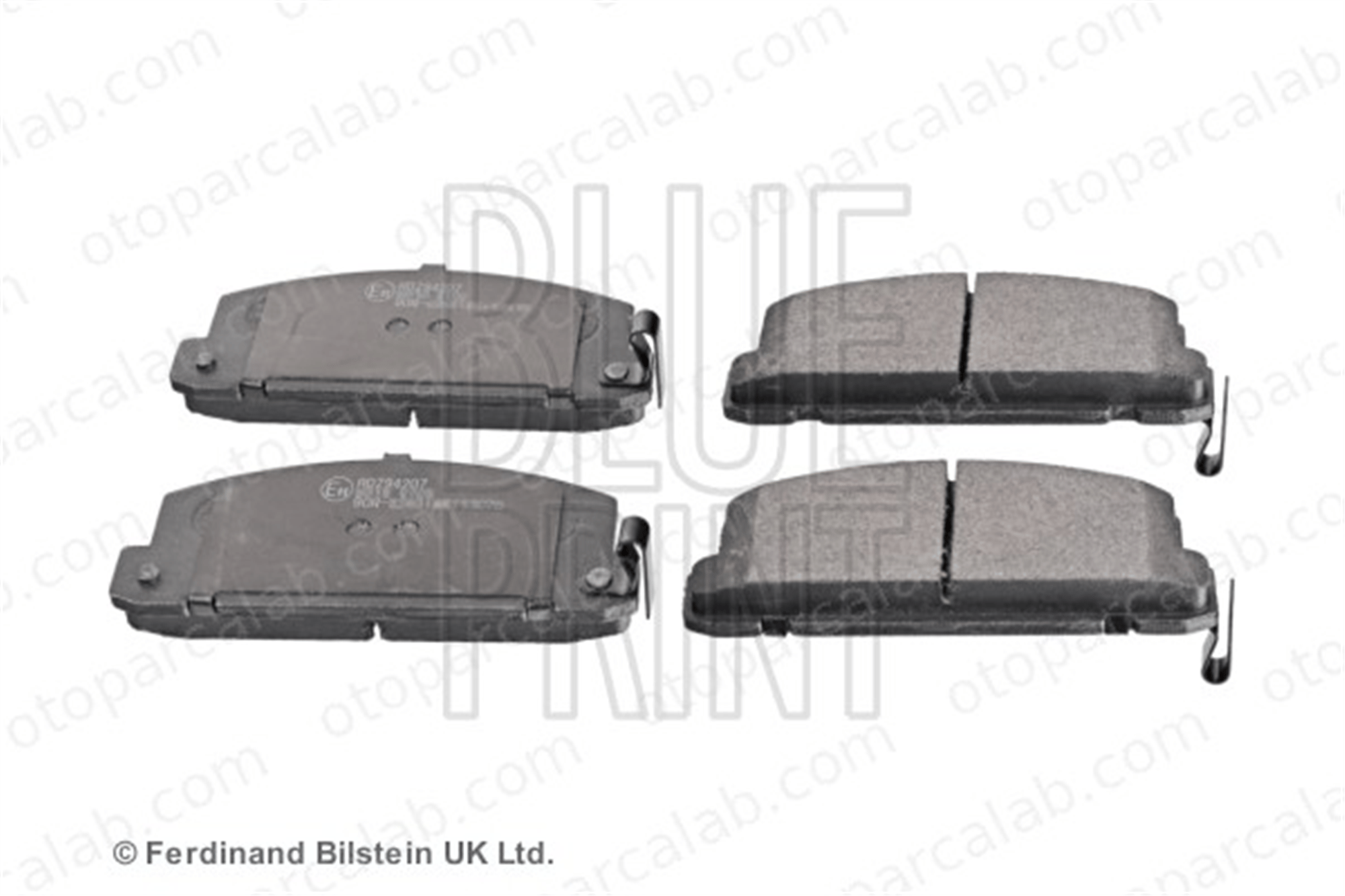 BLUE PRINT ADZ94207 Fren Disk Balata Ön ISUZU CAMPO GEMINI Sedan 94467328 8941366420