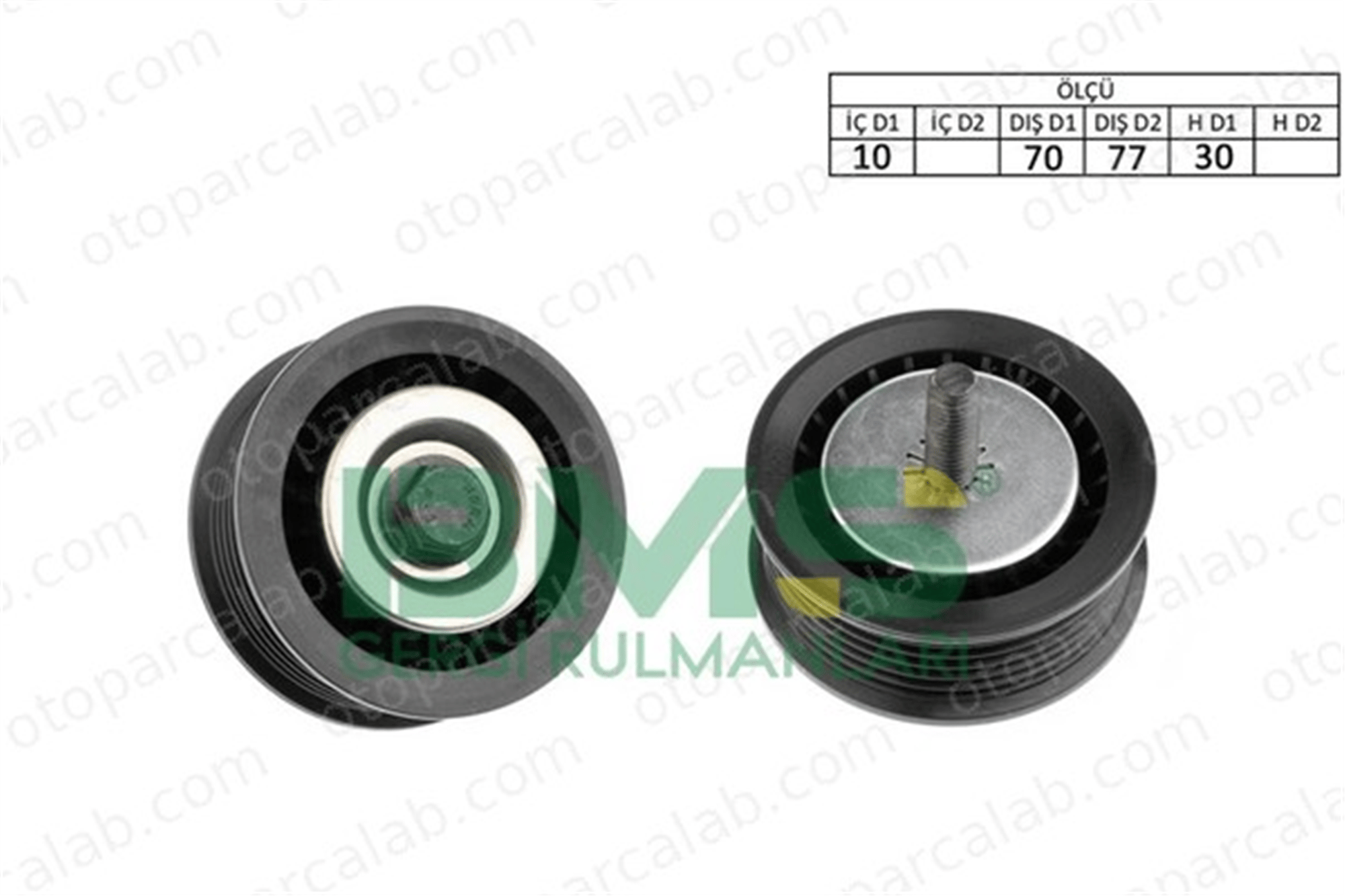 BMS 430 Vantilatör Kayış Gergi Rulmanı OPEL INSIGNIA A INSIGNIA A Sedan 55581830 636257