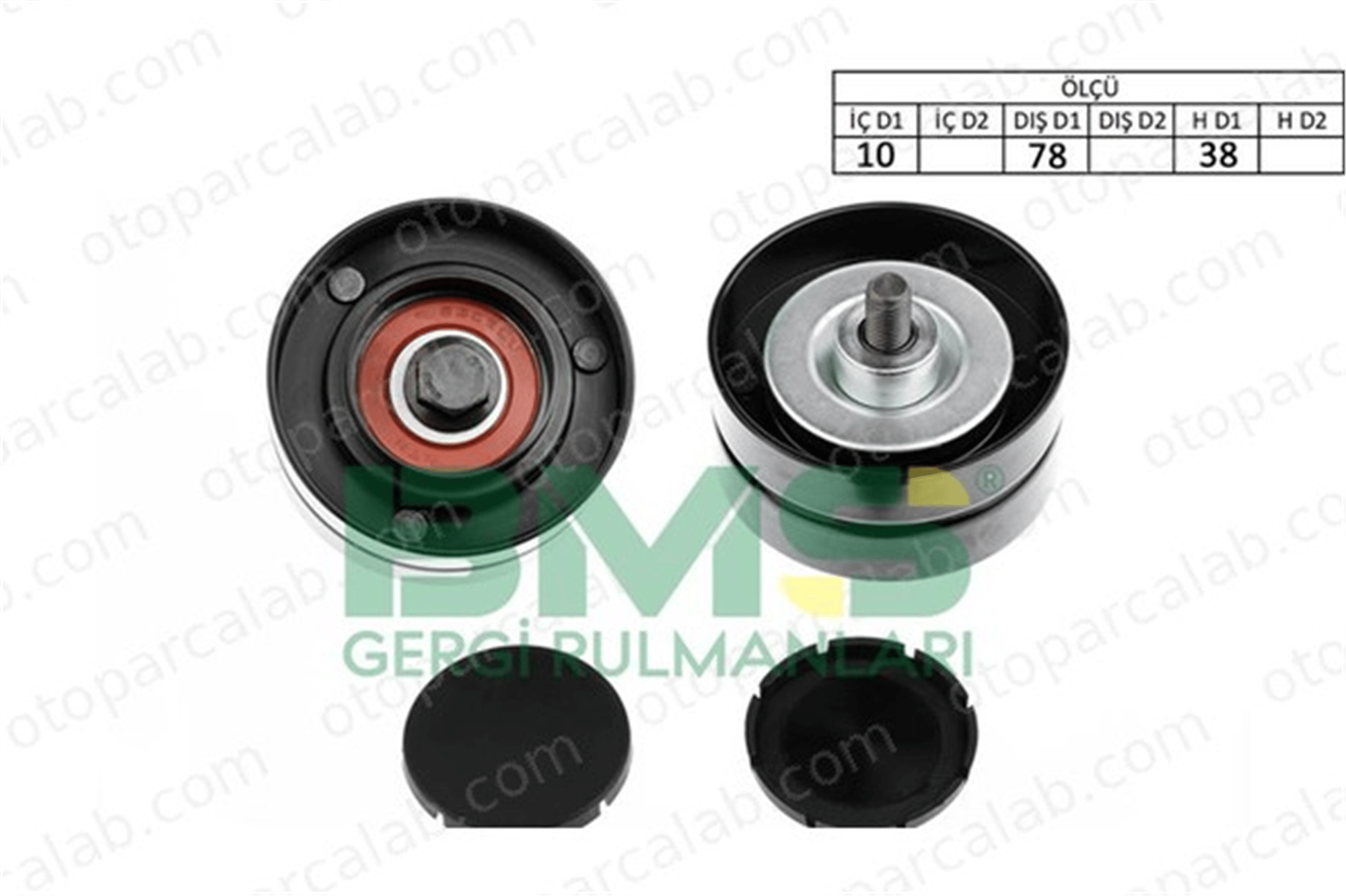 BMS 453 Vantilatör Kayış Gergi Rulmanı VOLVO FL6 FL10 20759364 7420759364