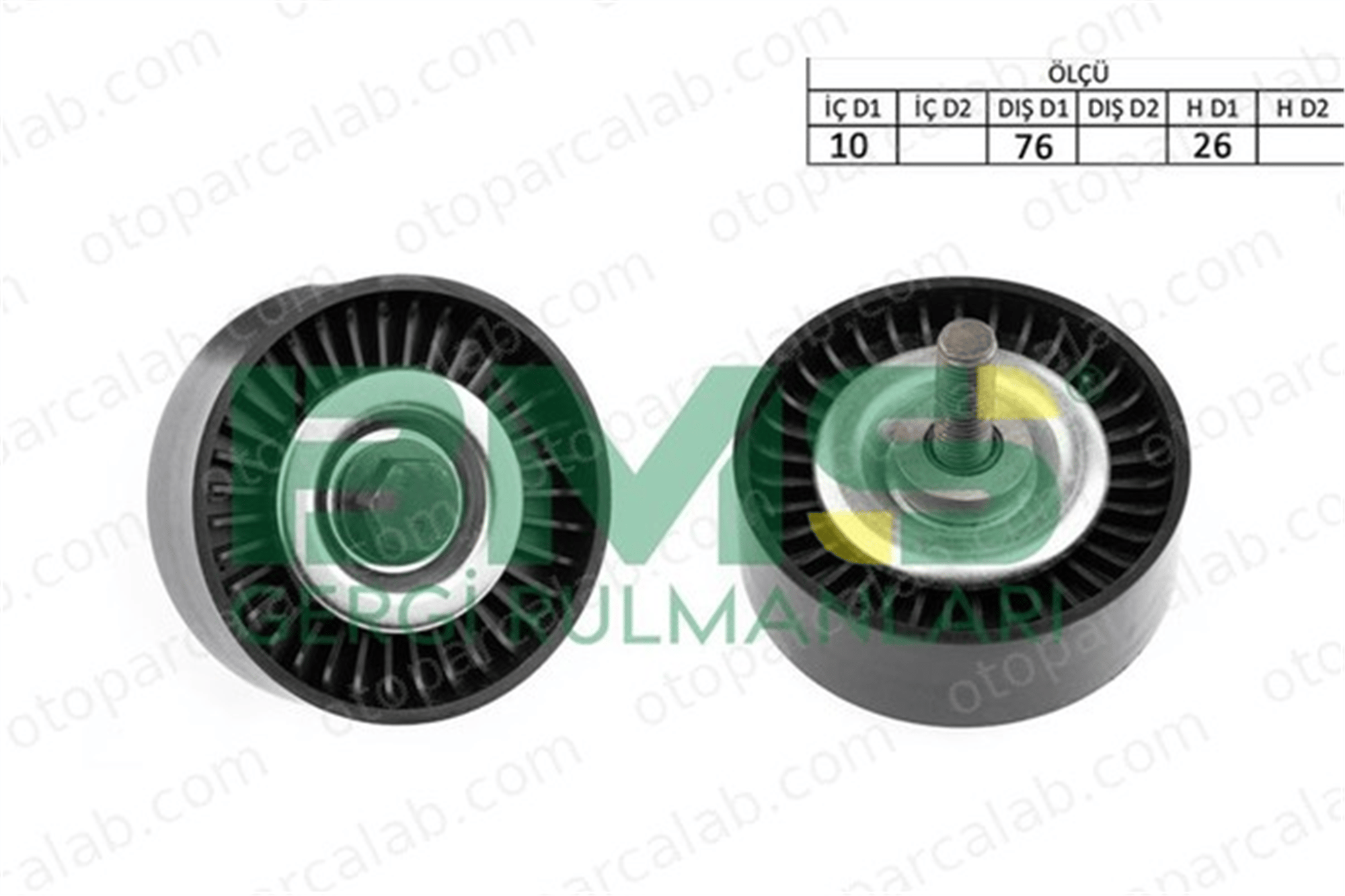 BMS 514 Vantilatör Kayış Gergi Rulmanı SEAT IBIZA IV IBIZA IV SC 3F145276 03F 145 276