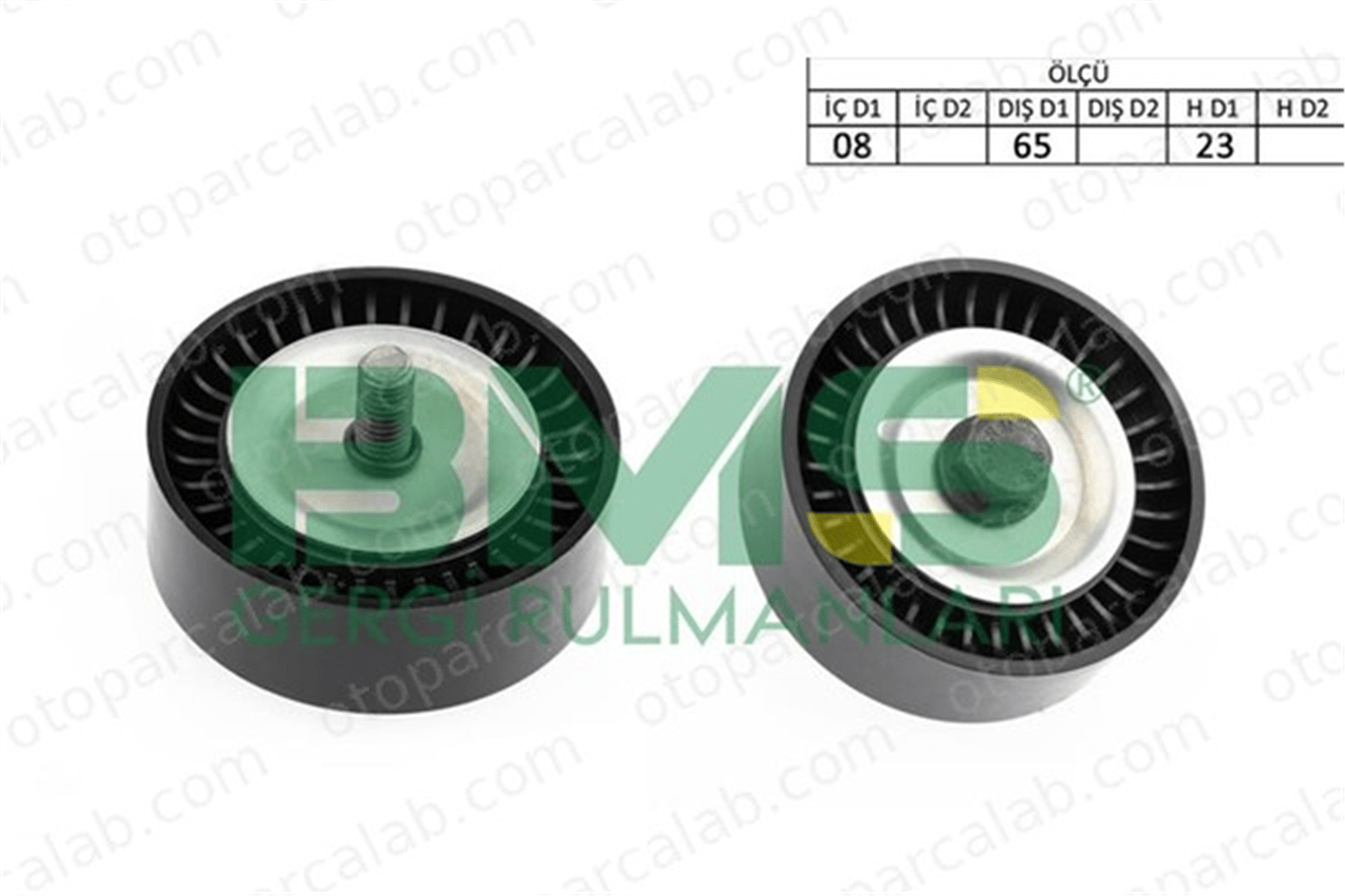 BMS 525 Vantilatör Kayış Gergi Rulmanı MITSUBISHI COLT VI SMART FORFOUR 1341A001 6392000370