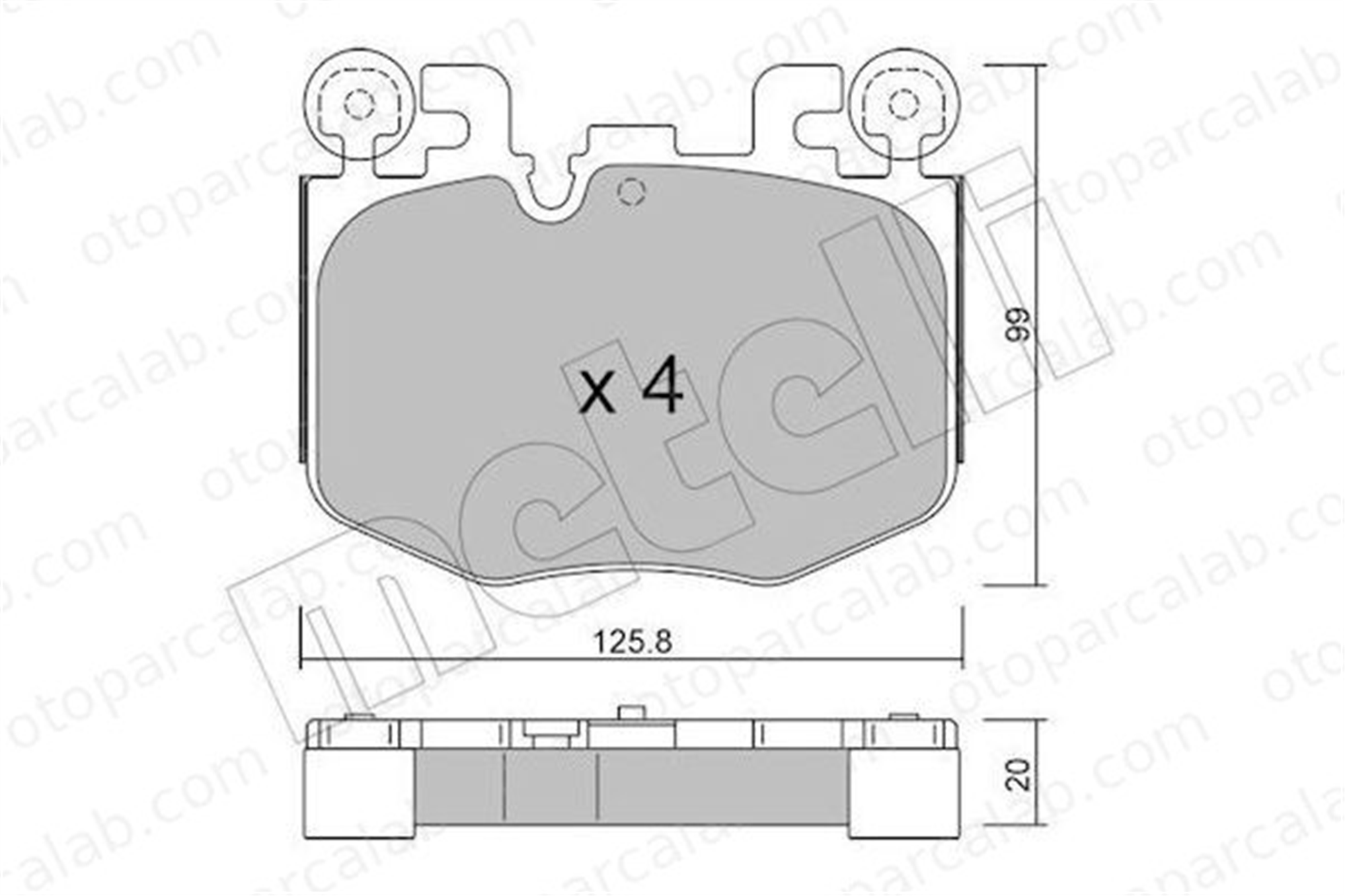 BMW ORJINAL 34108844368 Fren Disk Balata Ön TOYOTA SUPRA BMW X3 34108844368 34108863322