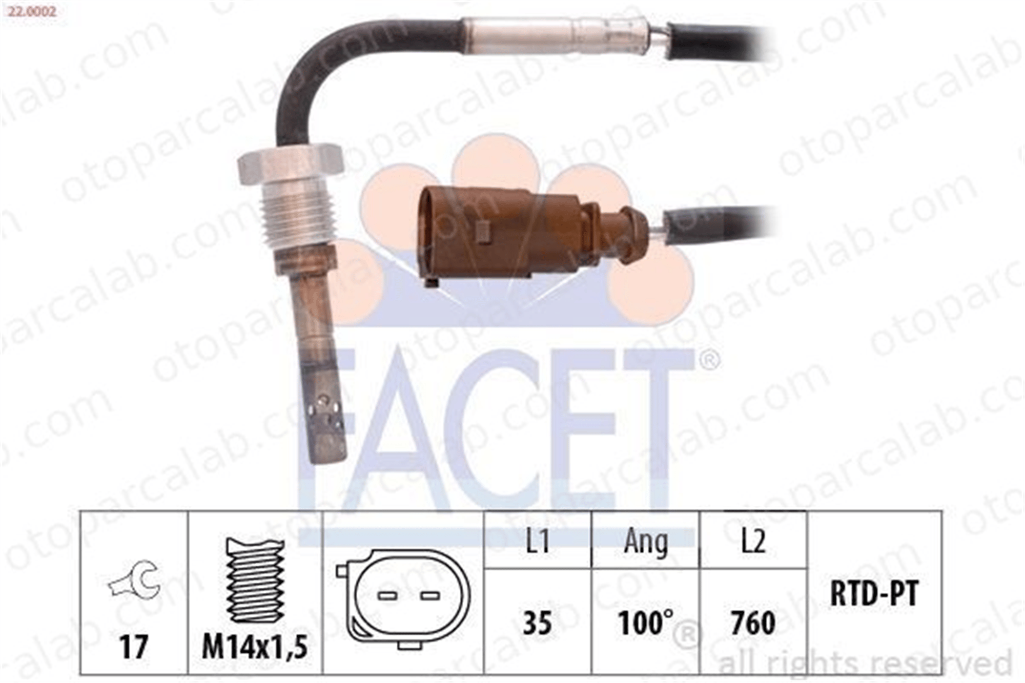 BOEM 03L906088J Egzoz Sıcaklık Sensörü VW PASSAT B6 PASSAT B6 Variant 3L906088AJ 03L 906 088 AJ