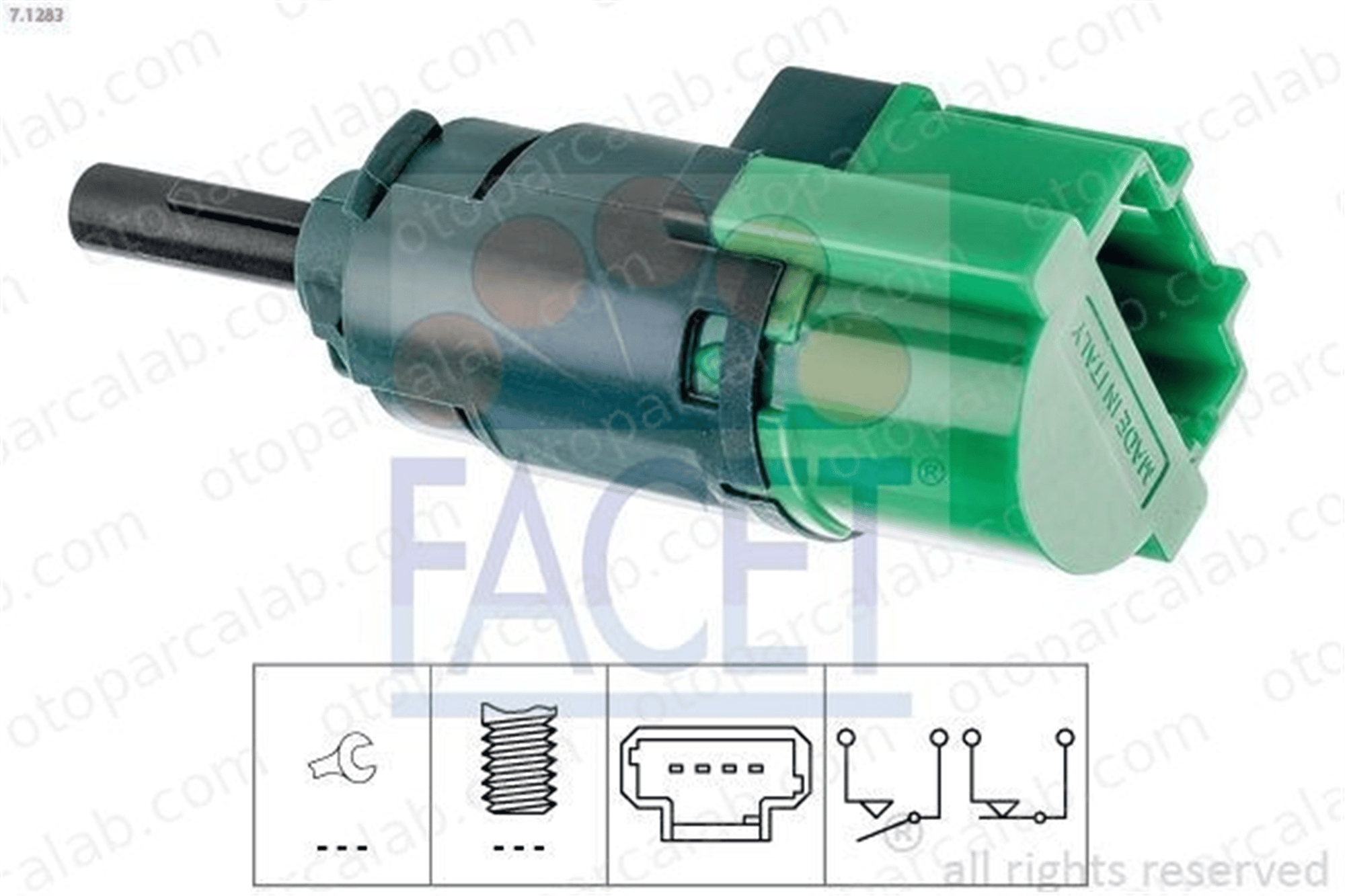 BOEM 9818232480 Fren Müşürü PEUGEOT 208 I CITROËN BERLINGO Kasa/büyük limuzin 9818232480 1606480480