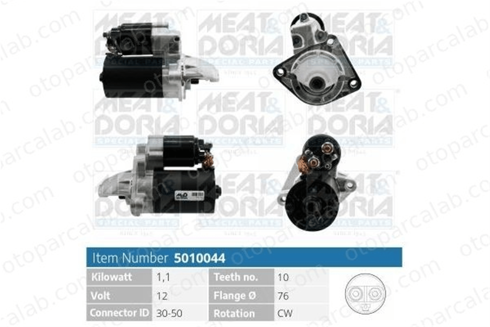 BOEM YS4U11000AB Marş Dinamosu FORD FIESTA V FIESTA IV YS4U11000AB 1004565