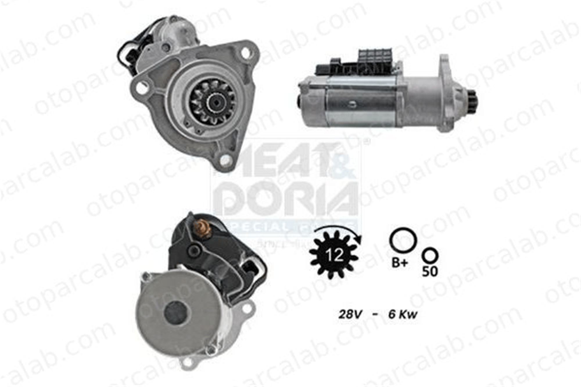 BOSCH 0 001 261 071 Marş Dinamosu DAF XF II XD 2015154