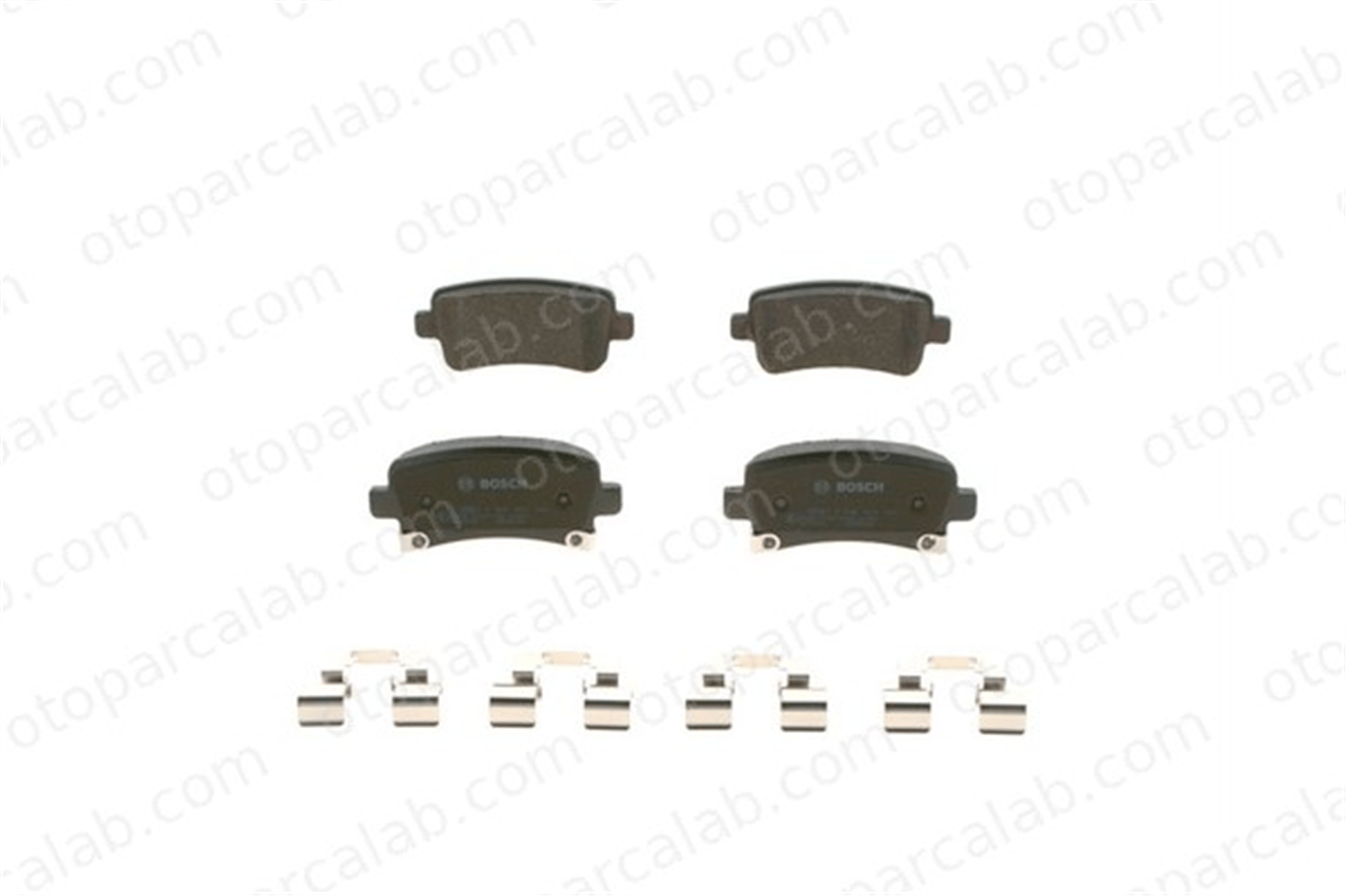 BOSCH 0 986 424 124 Fren Disk Balata Arka OPEL INSIGNIA A INSIGNIA A Sports Tourer 13237765 13365958