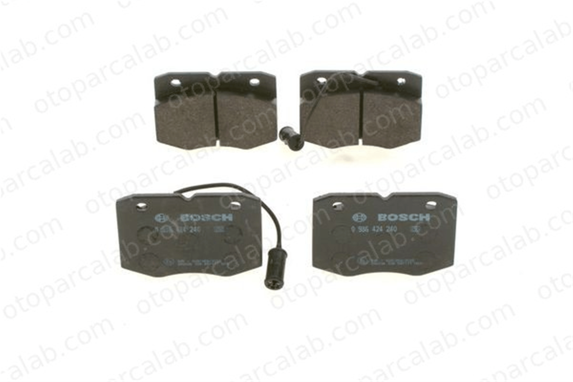 BOSCH 0 986 424 240 Fren Disk Balata Ön IVECO DAILY II Panelvan/Van DAILY II Platform şasi 1906158 1906038