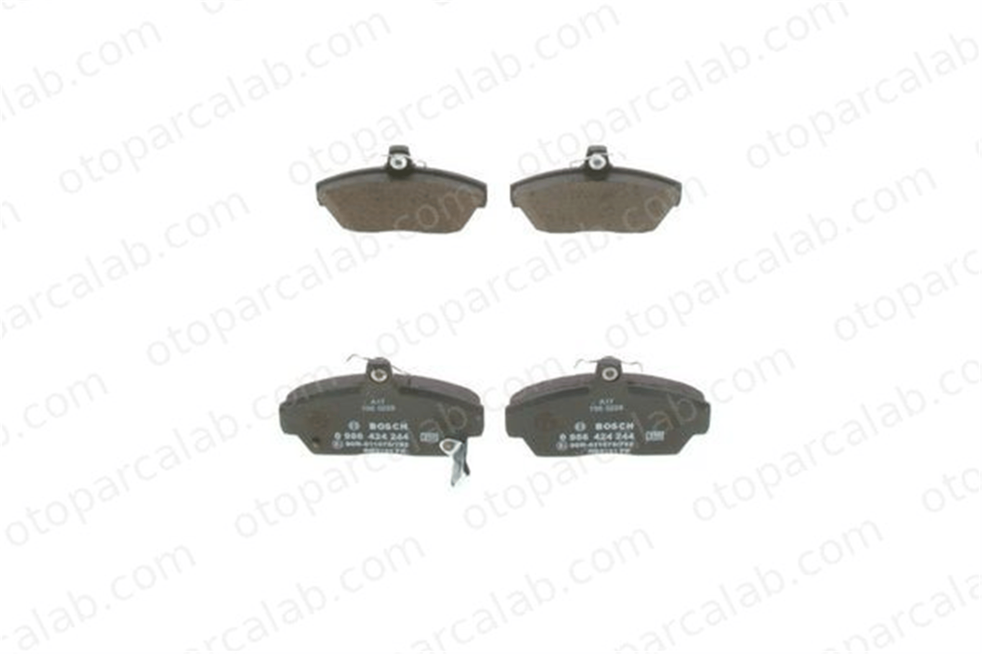 BOSCH 0 986 424 244 Fren Disk Balata Ön ROVER 200 II Hatchback 400 II 7701479124 7700109402
