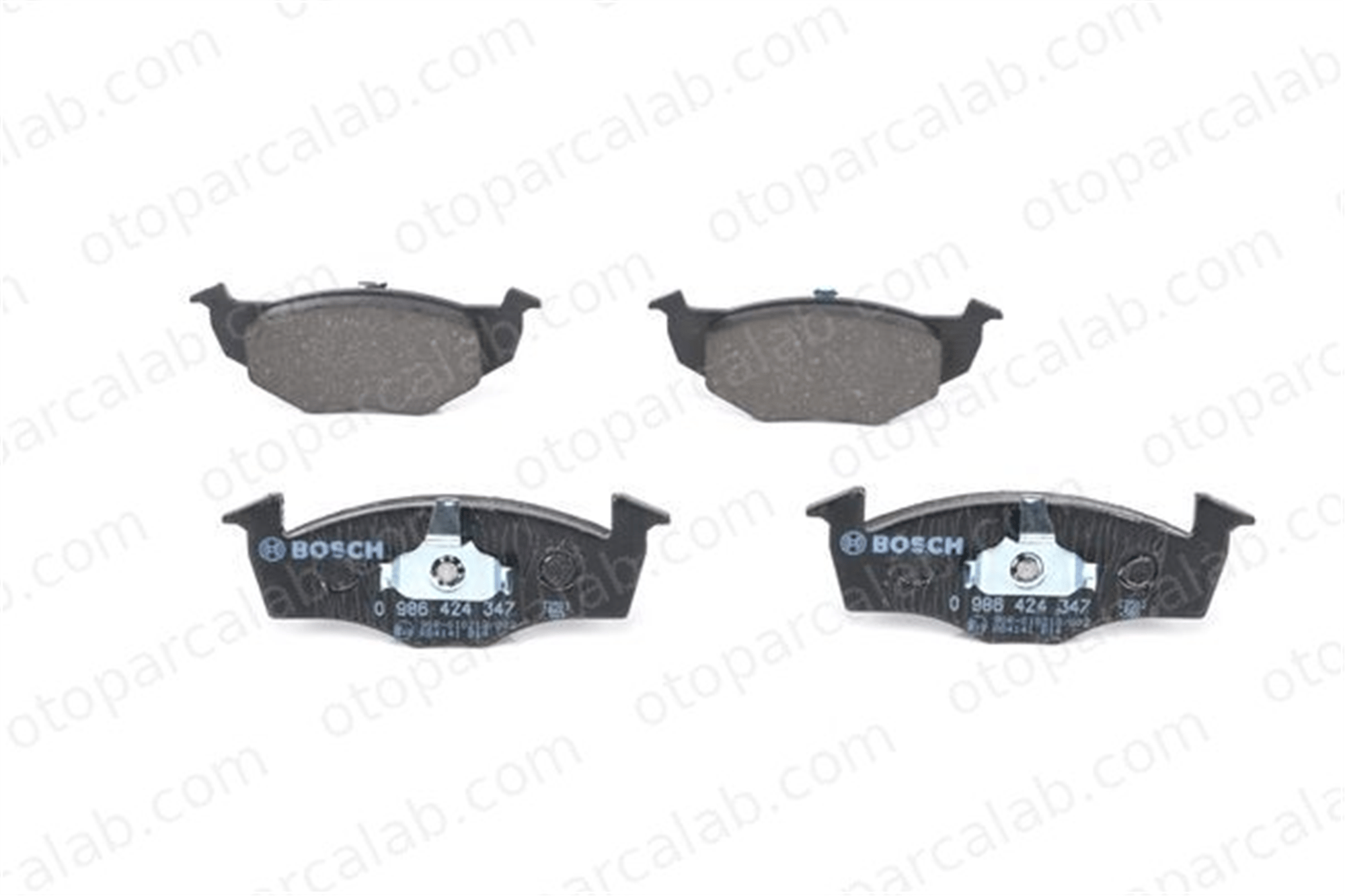 BOSCH 0 986 424 347 Fren Disk Balata Ön SEAT CORDOBA IBIZA II 1H0698151A 1HO698151A