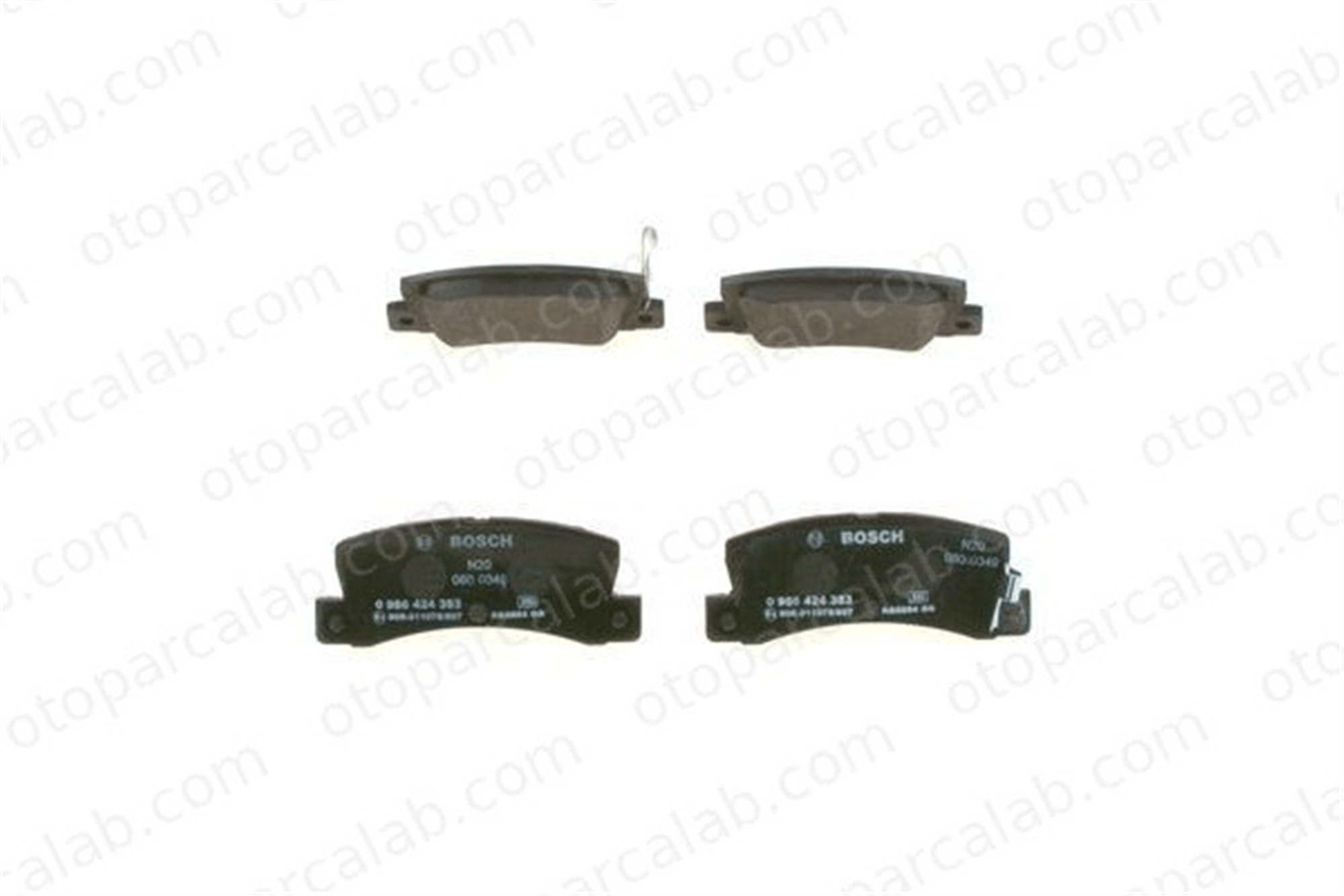 BOSCH 0 986 424 383 Fren Disk Balata Arka TOYOTA CAMRY COROLLA 449220090 0449220090