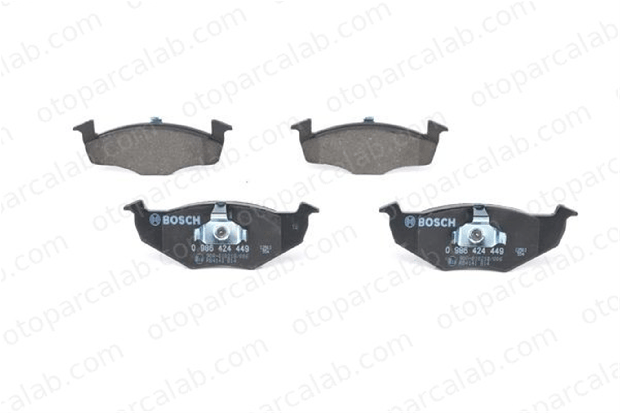 BOSCH 0 986 424 449 Fren Disk Balata Ön SEAT CORDOBA IBIZA II 1H0698151B 140698151B