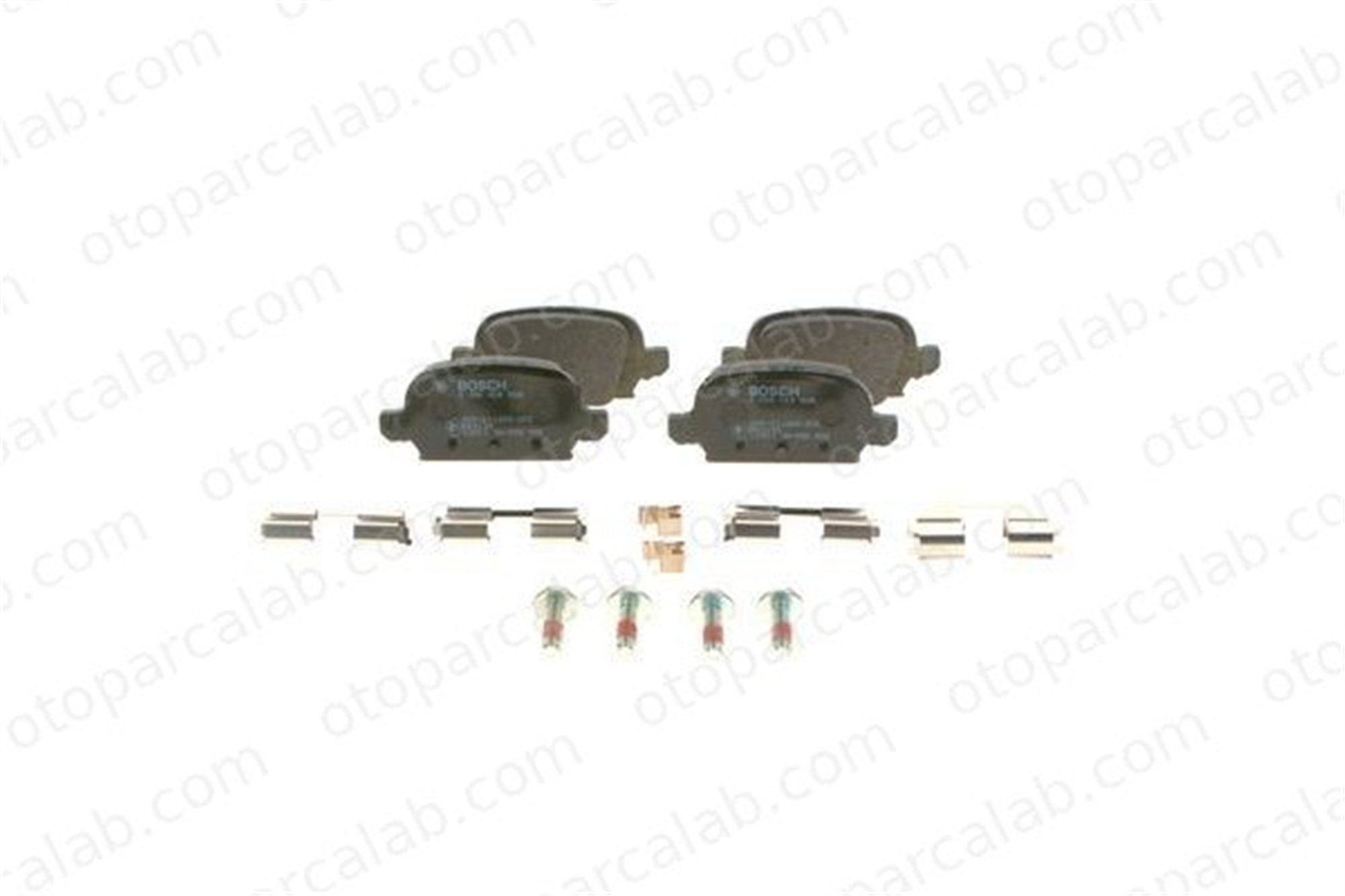 BOSCH 0 986 424 528 Fren Disk Balata Arka OPEL CORSA C Kasa/eğik arka TIGRA TwinTop 93176117 1605965