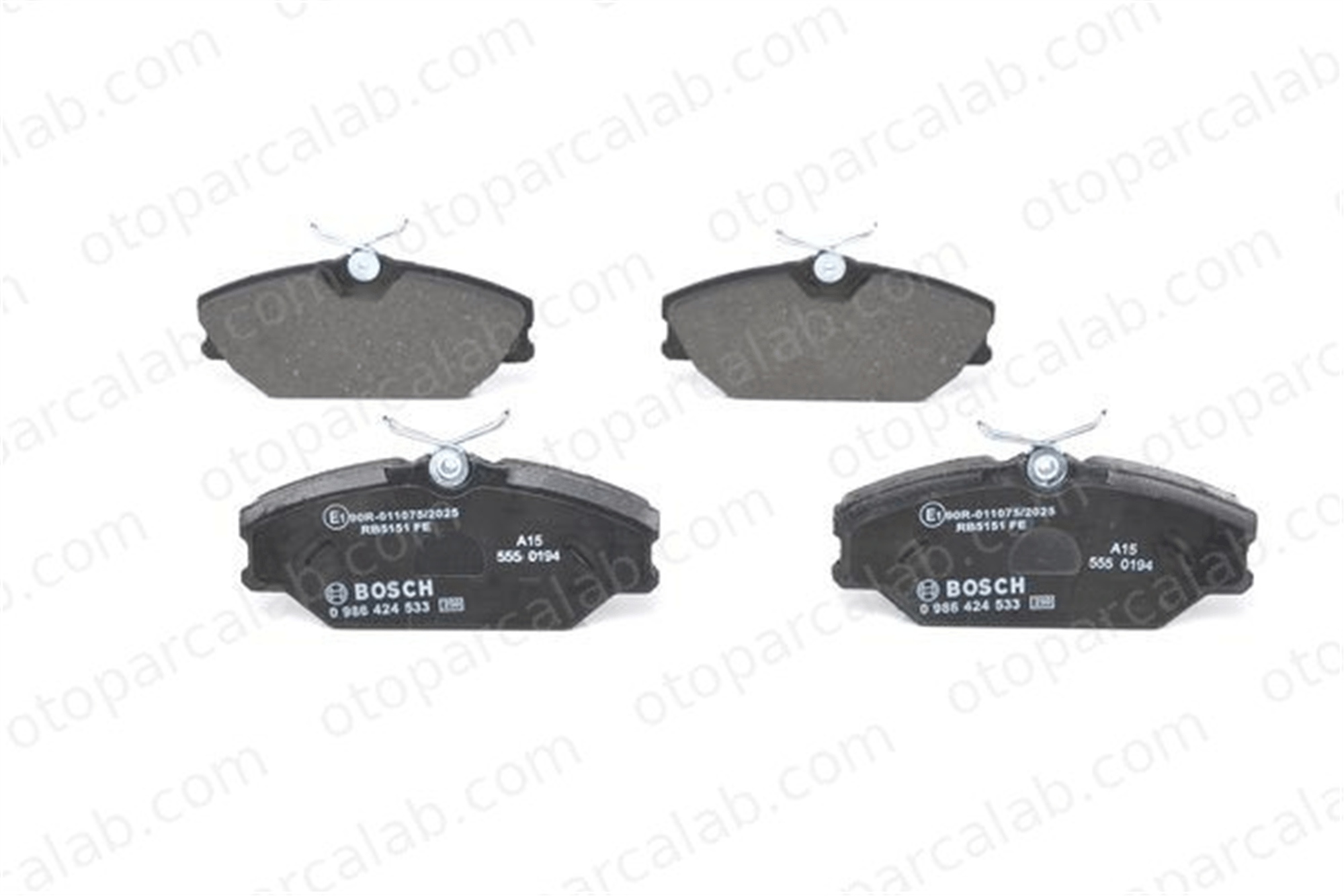 BOSCH 0 986 424 533 Fren Disk Balata Ön RENAULT SCÉNIC I MPV LAGUNA I Grandtour 410602192R 6000008018