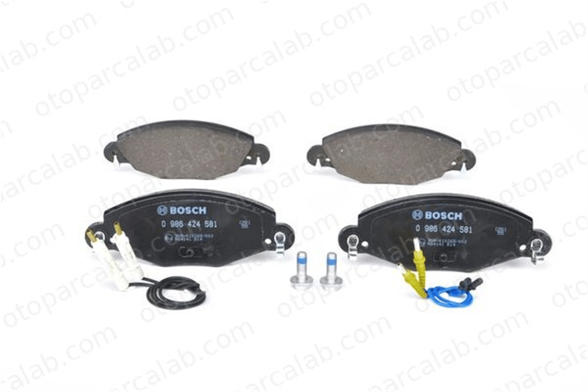 BOSCH 0 986 424 581 Fren Disk Balata Ön CITROËN C5 II Break C5 II 425289 425249