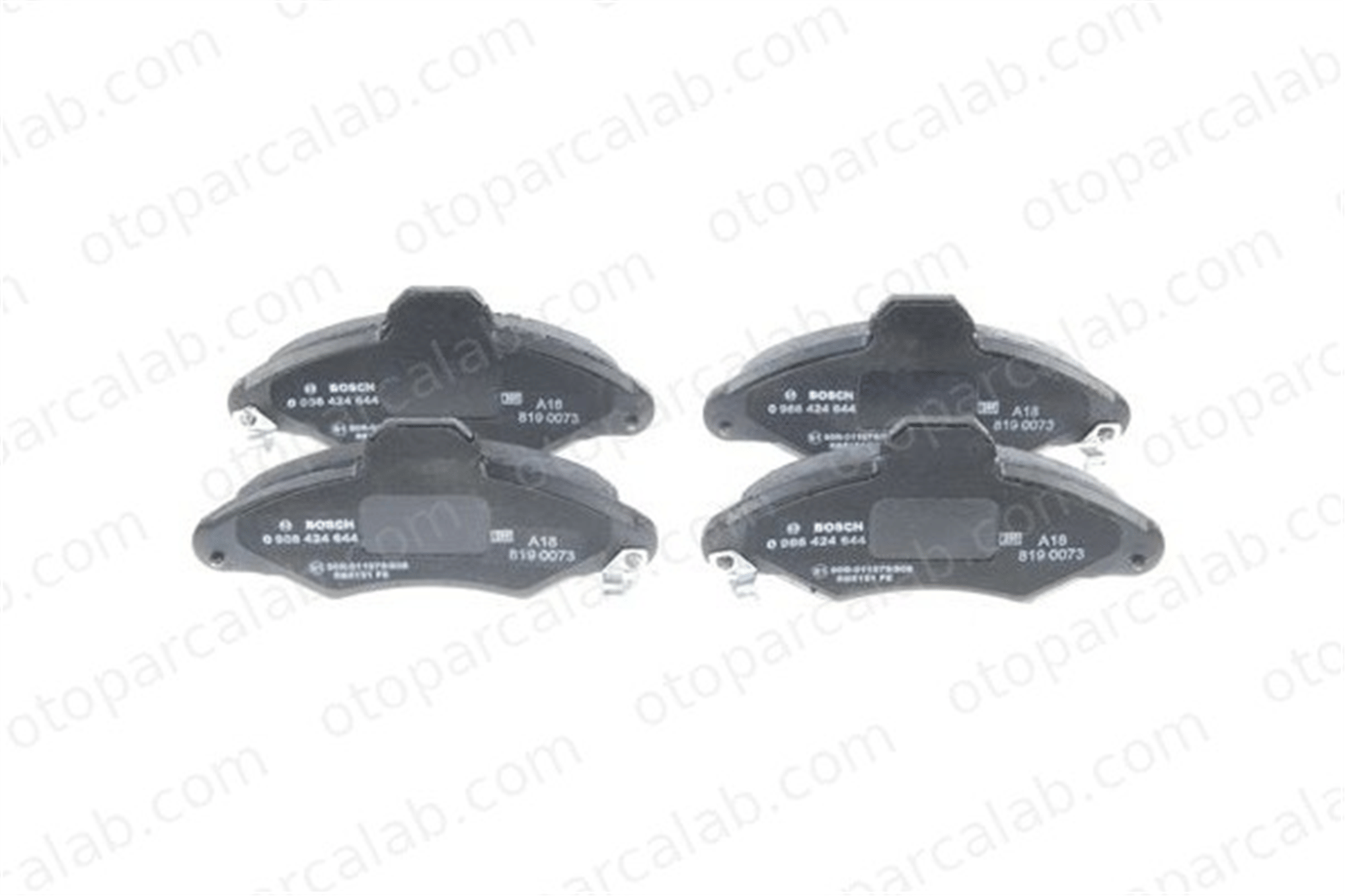 BOSCH 0 986 424 644 Fren Disk Balata Ön FORD ESCORT V ESCORT V Turnier 97AX2K021AB 1130753