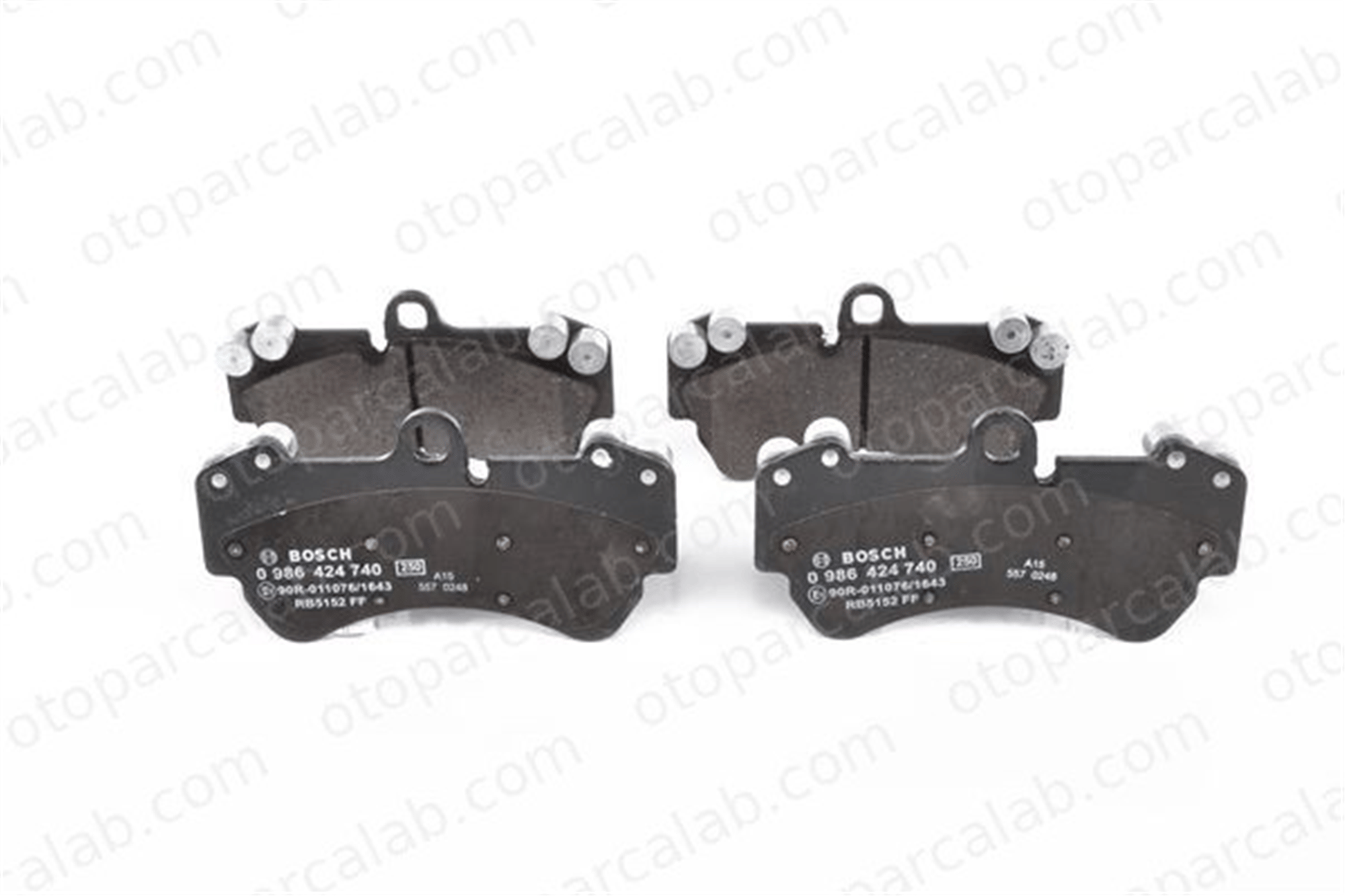 BOSCH 0 986 424 740 Fren Disk Balata Ön PORSCHE CAYENNE VW TOUAREG 95535193903 7L0698151Q