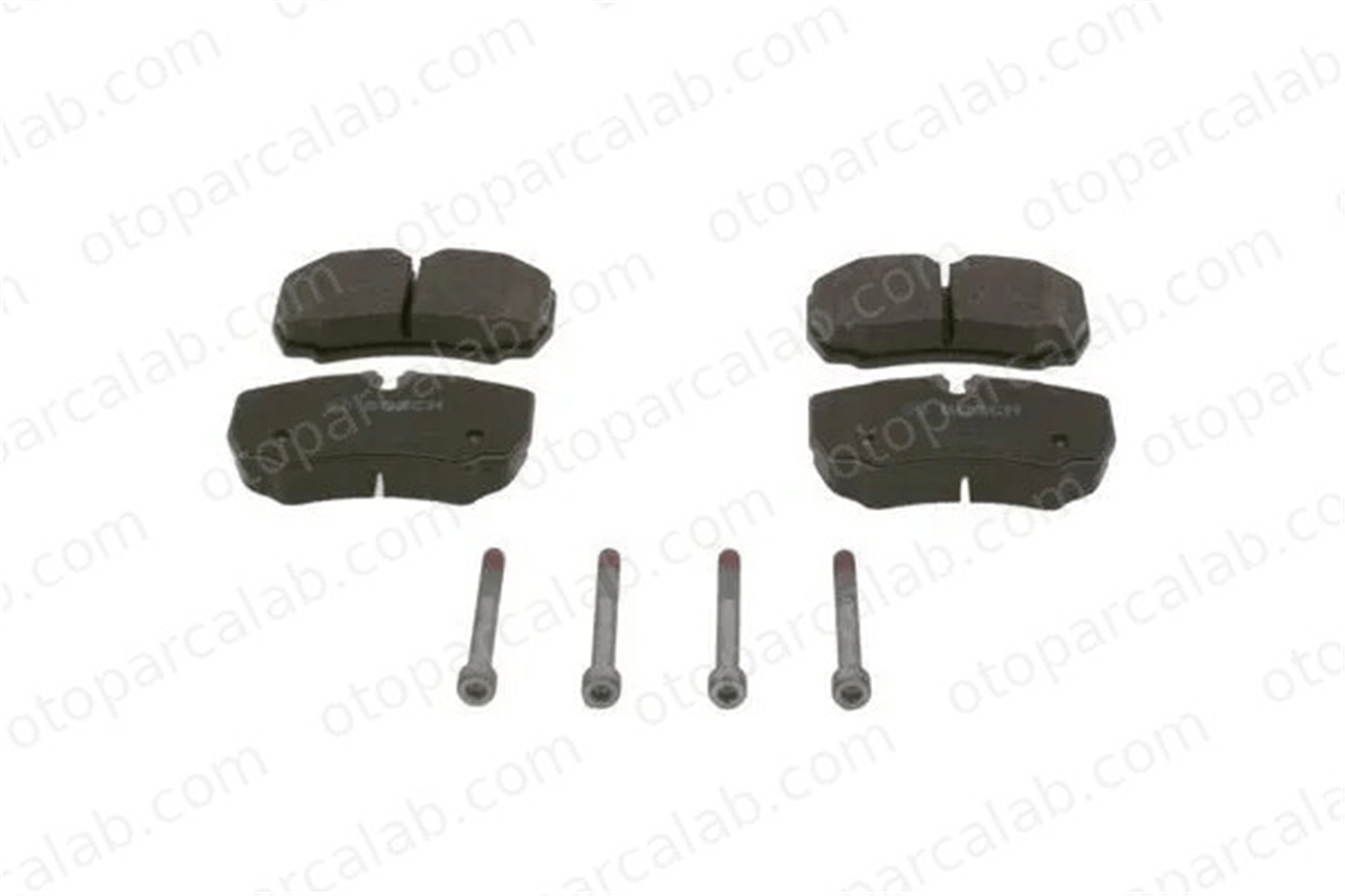 BOSCH 0 986 424 750 Fren Disk Balata Arka IVECO DAILY VI Platform şasi DAILY III Panelvan/Van 2991667 42470841
