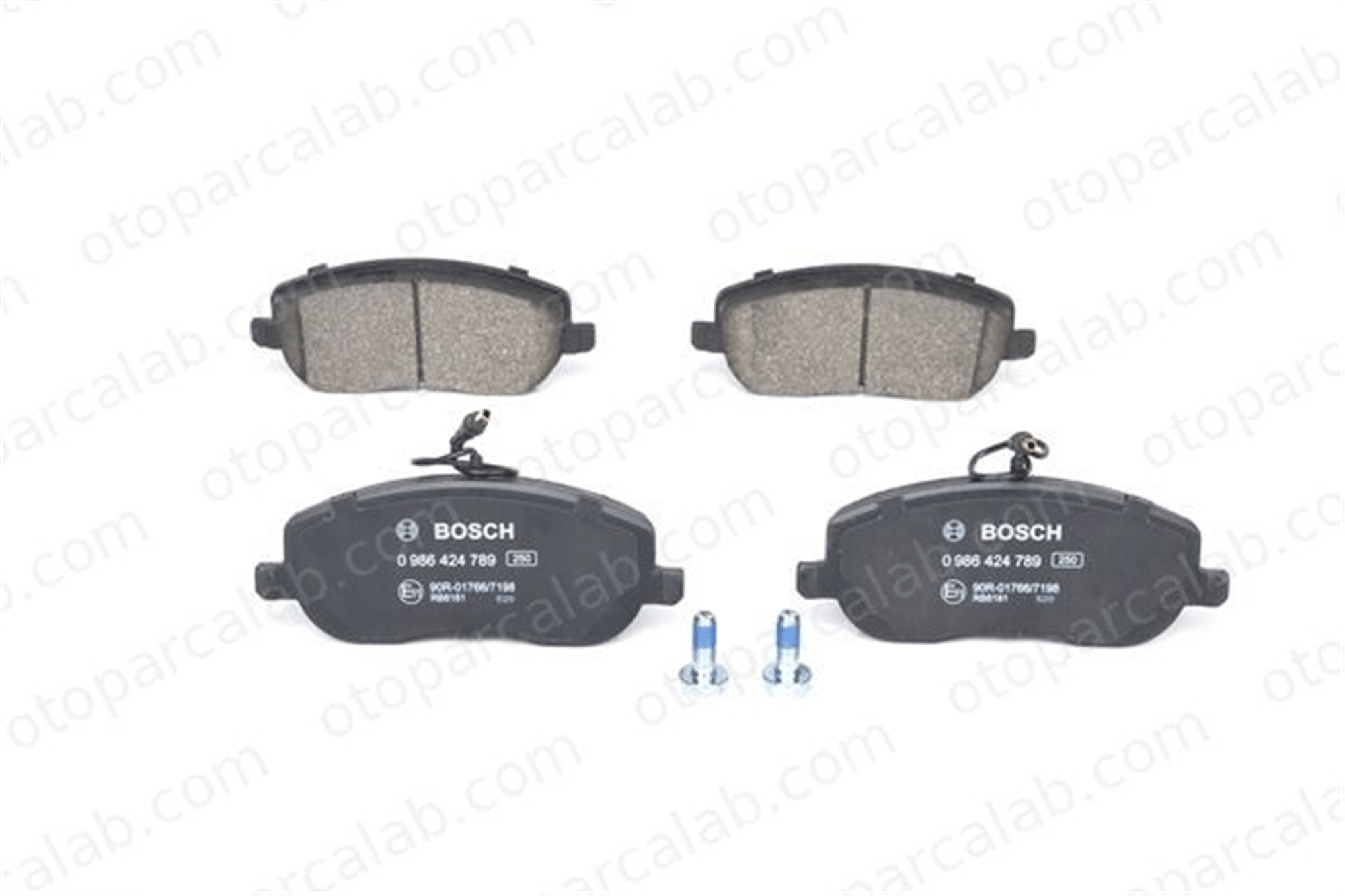 BOSCH 0 986 424 789 Fren Disk Balata Ön CITROËN C8 FIAT ULYSSE 77364447 425231