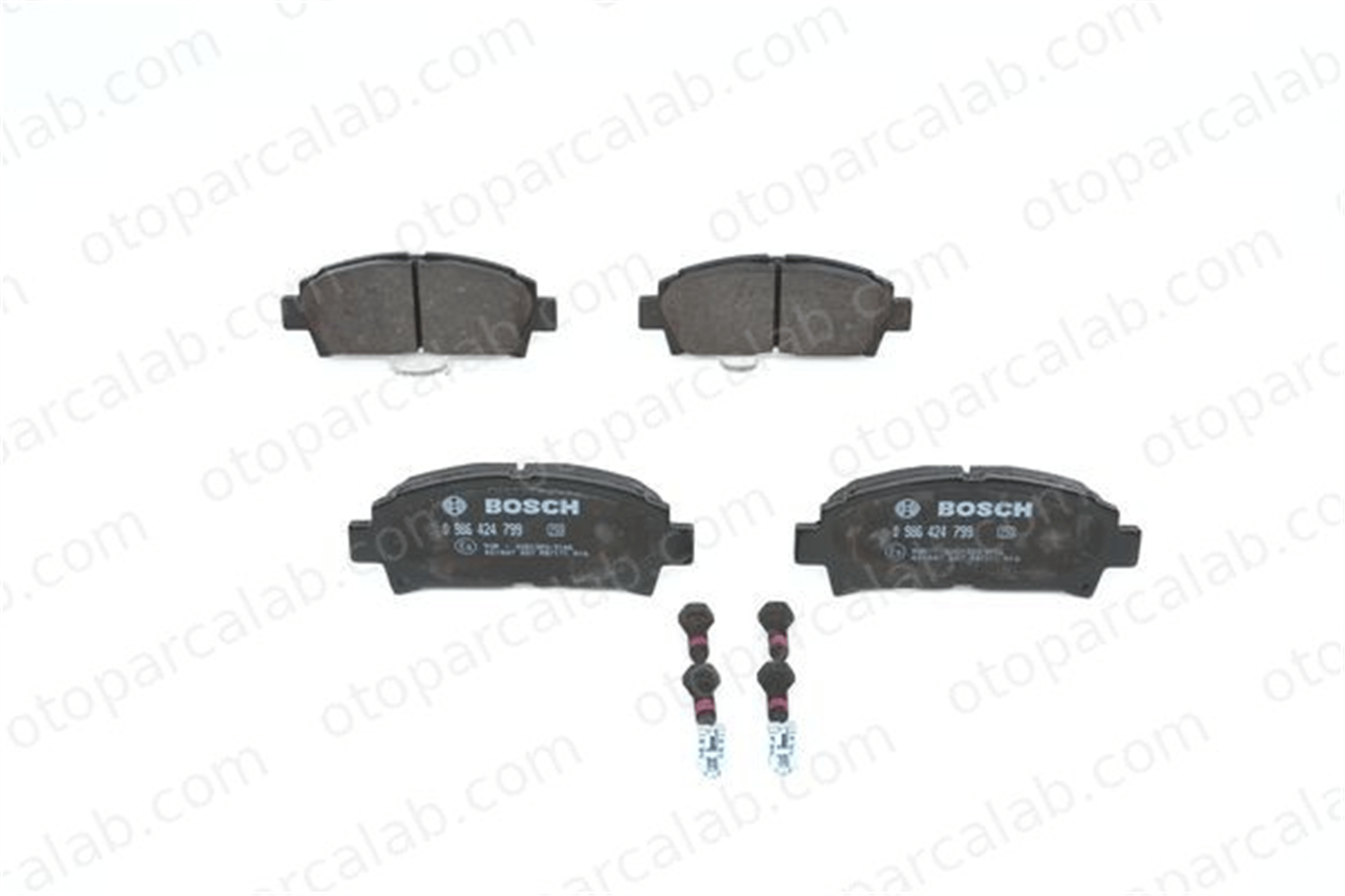 BOSCH 0 986 424 799 Fren Disk Balata Ön TOYOTA CARINA E VI CARINA E VI Sedan 44652B020 044652B020