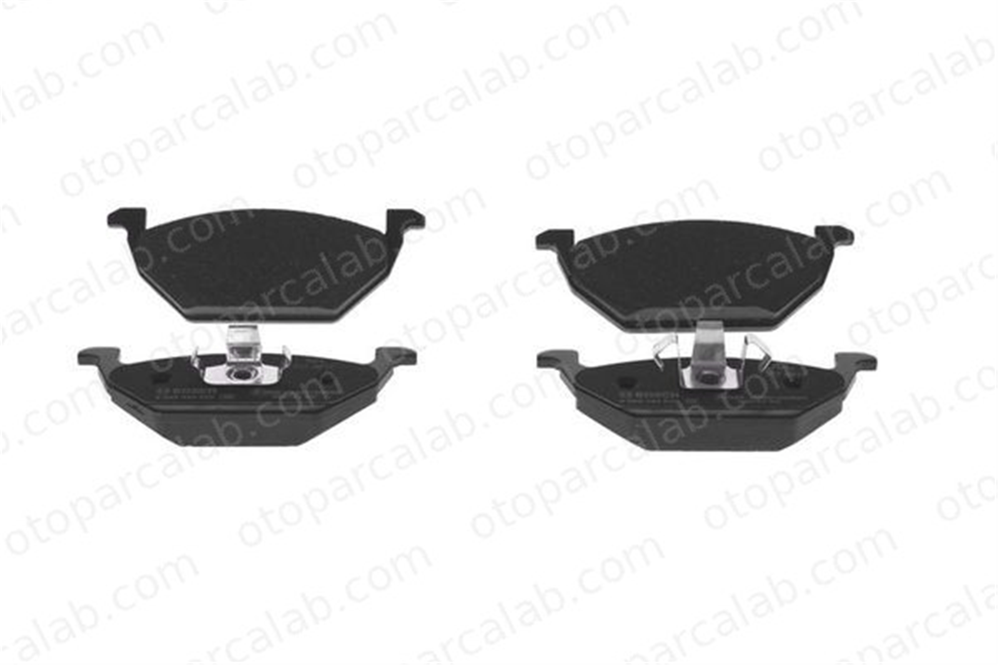 BOSCH 0 986 424 933 Fren Disk Balata Ön VW POLO V GOLF VI 2QB698151 2Q0698151T