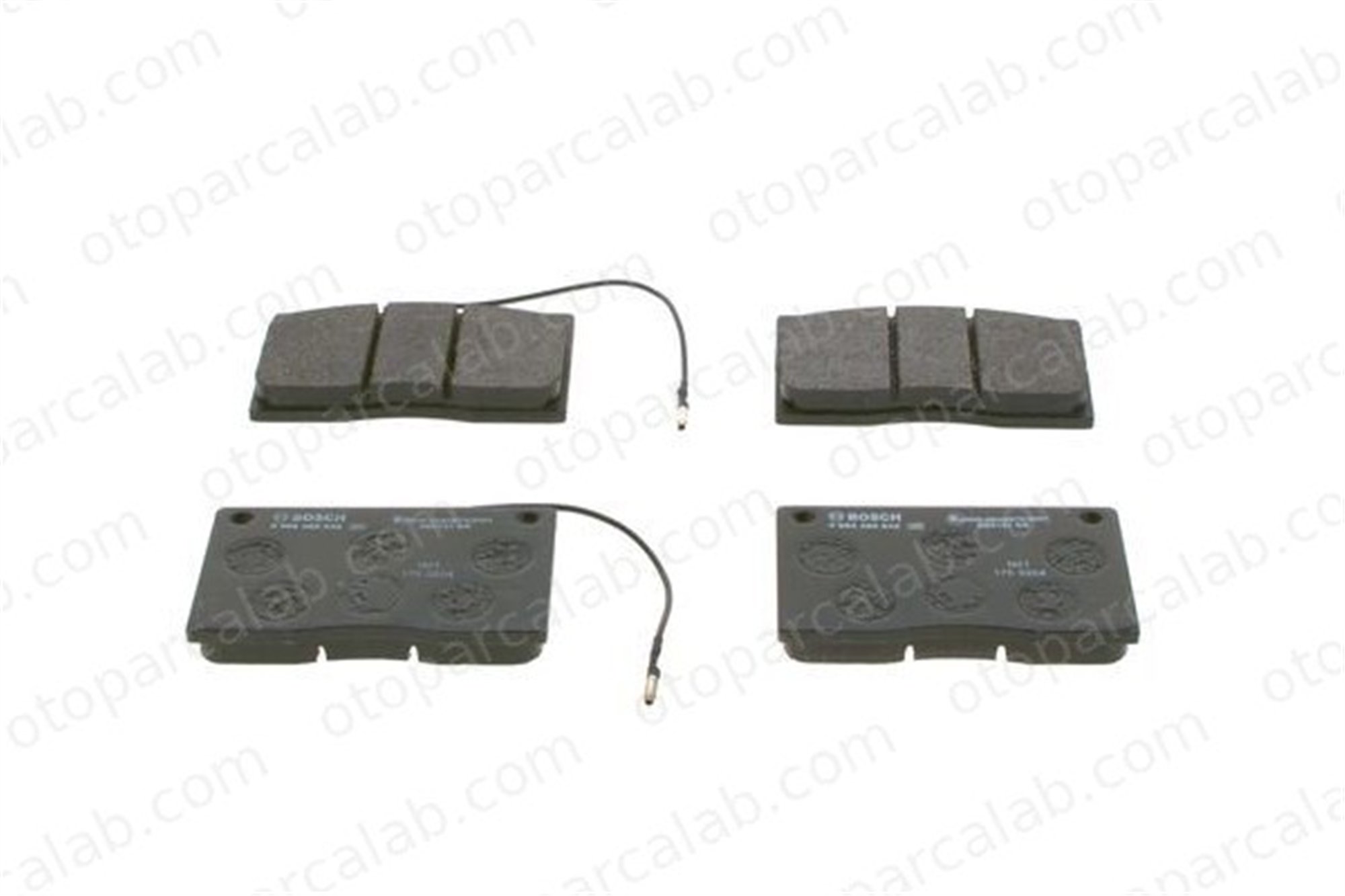 BOSCH 0 986 460 932 Fren Disk Balata Ön JAGUAR XJ RENAULT MASTER I Panelvan/Van 8671016677 1506547