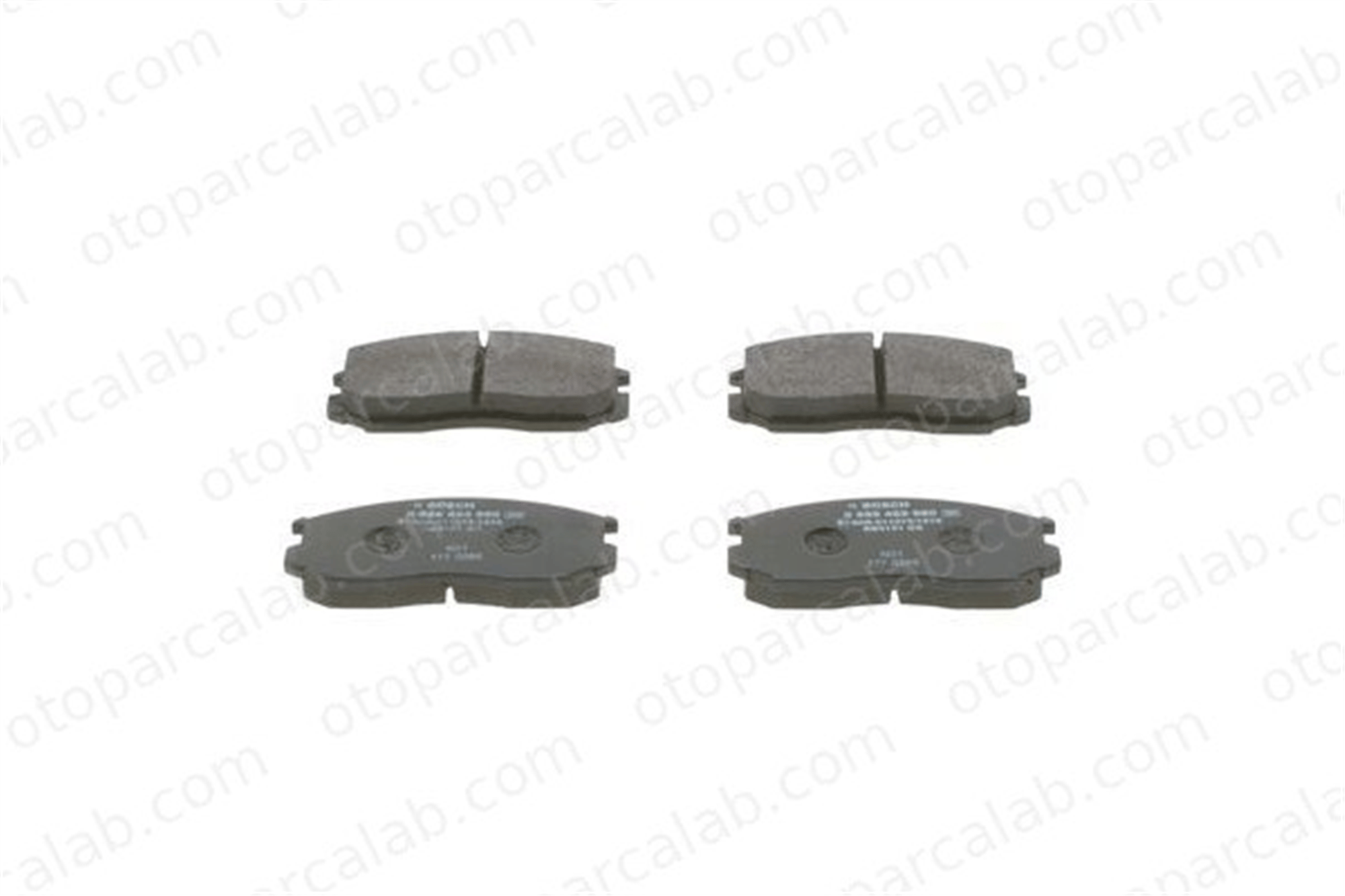 BOSCH 0 986 460 980 Fren Disk Balata Ön DAIHATSU TERIOS MITSUBISHI LANCER IV Hatchback DAA04465B4010 DAA04465B4030