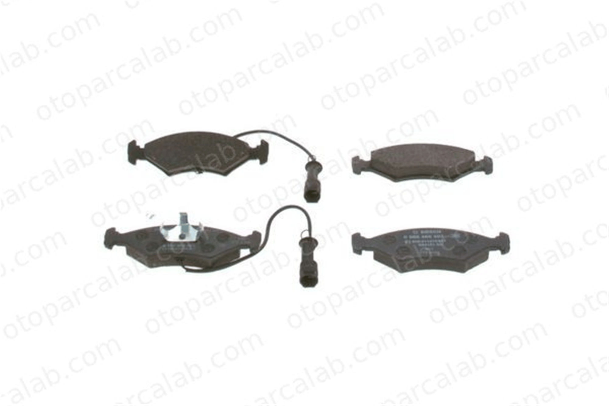 BOSCH 0 986 466 403 Fren Disk Balata Ön FORD FIESTA III ESCORT III 1595524 1079919