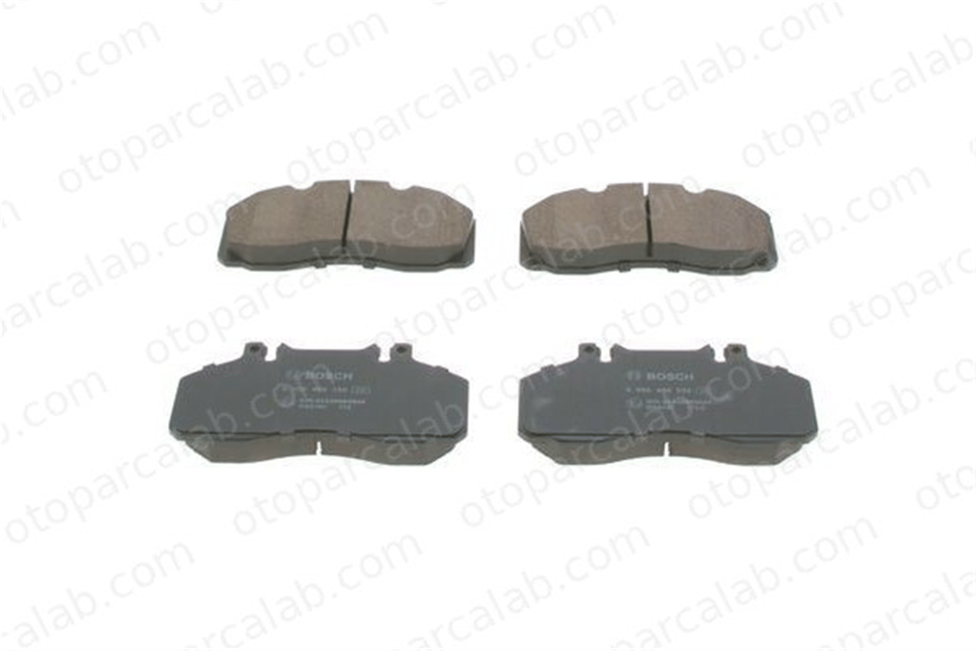 BOSCH 0 986 468 350 Fren Disk Balata Arka MERCEDES-BENZ T2/LN1 Panelvan/Van T2/LN1 Platform şasi A0014201520 14201520