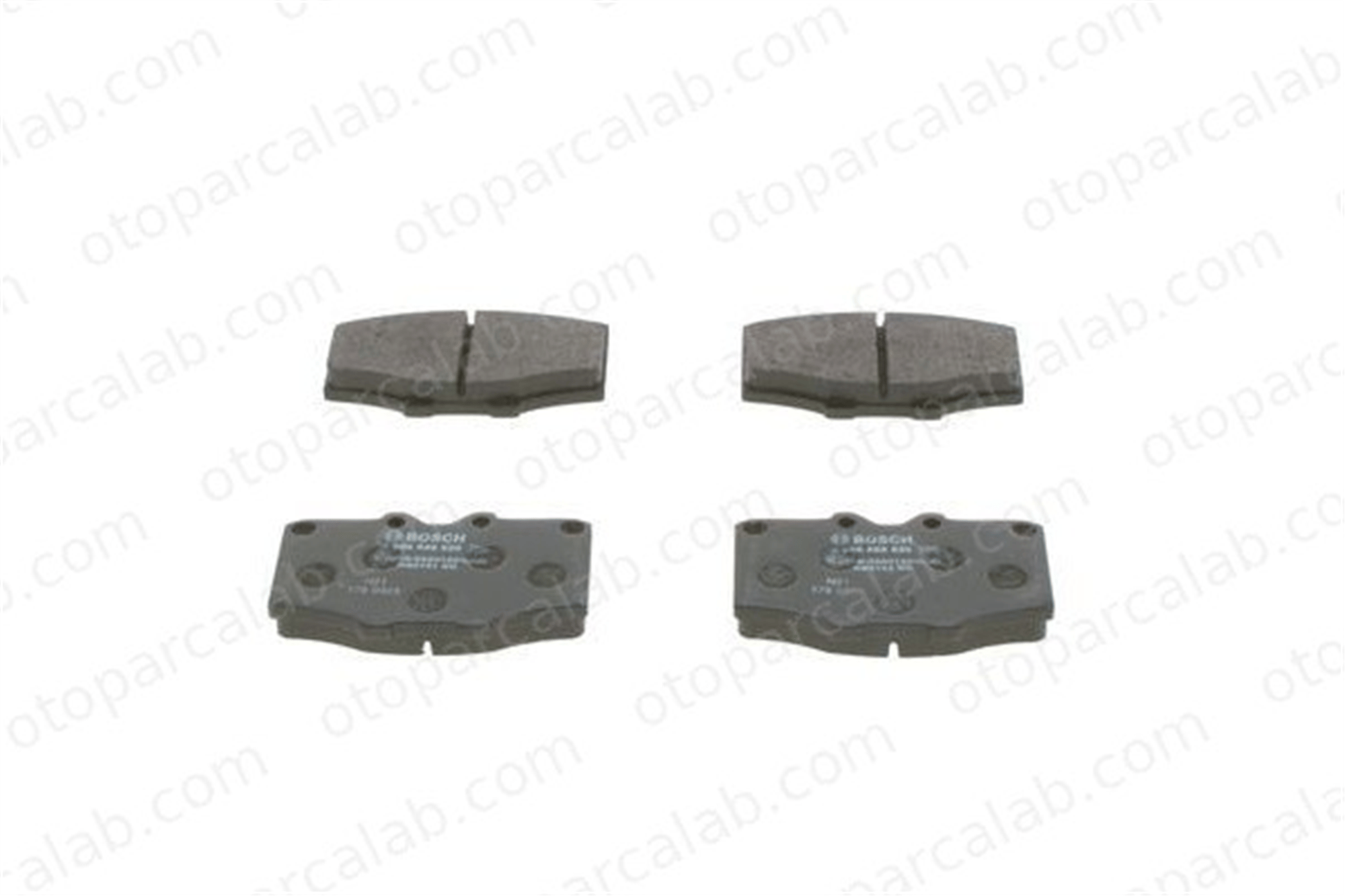 BOSCH 0 986 468 520 Fren Disk Balata Ön TOYOTA LAND CRUISER LAND CRUISER Pick-up V91181002 V9118A002