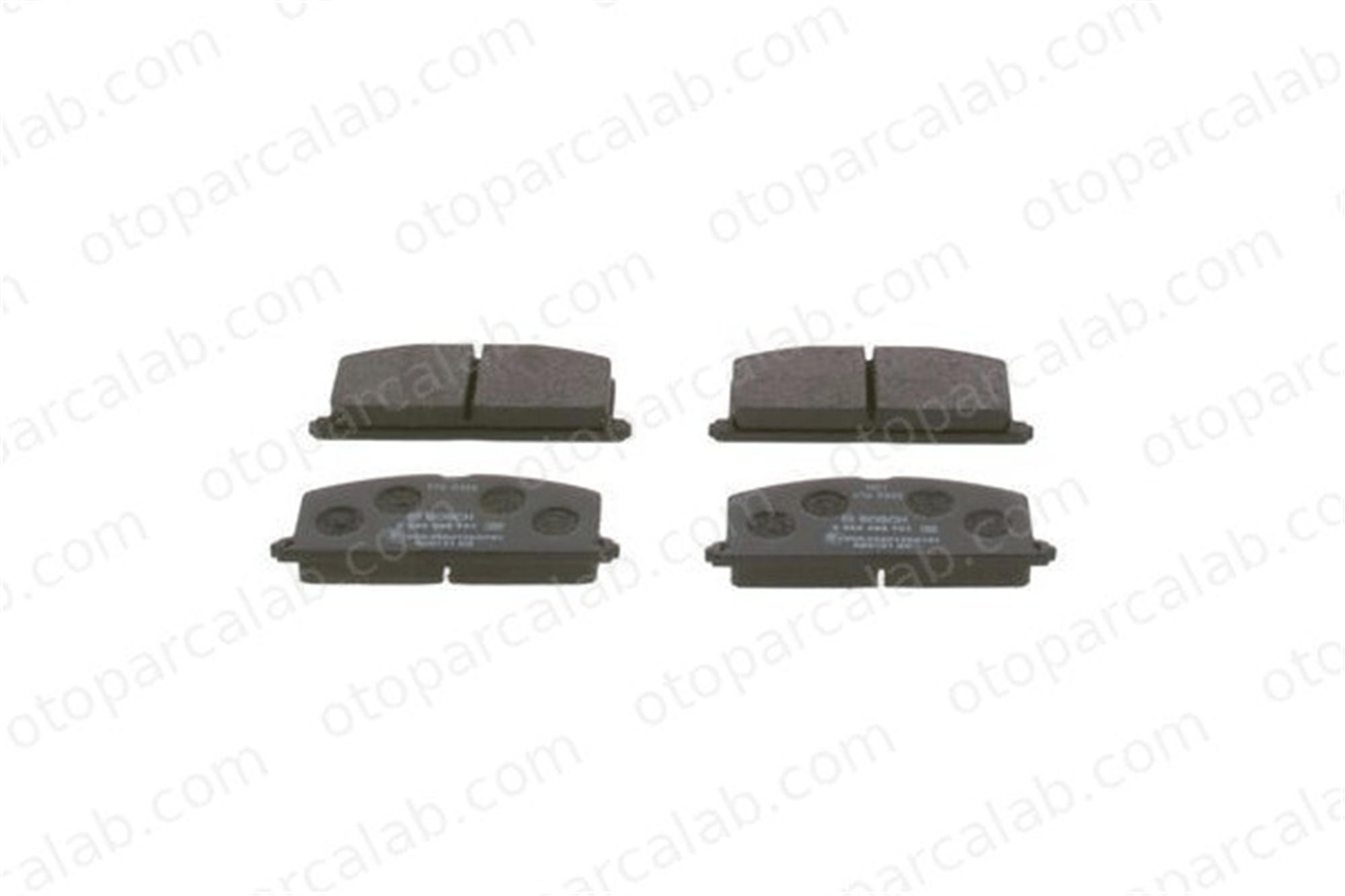 BOSCH 0 986 468 701 Fren Disk Balata Ön TOYOTA COROLLA COROLLA Liftback 4465YZZDK 04465YZZDK