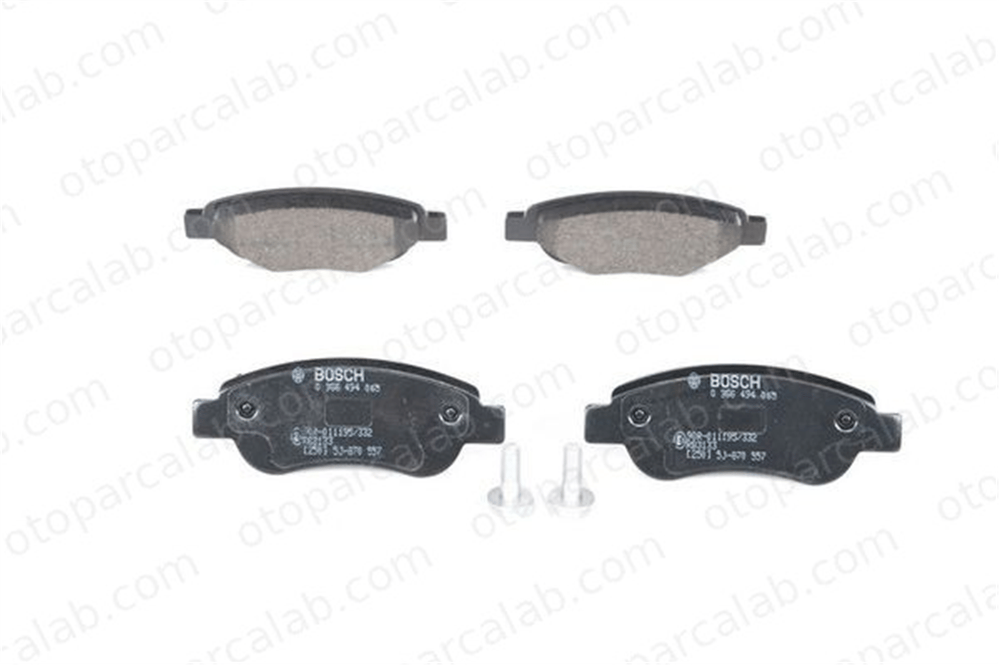 BOSCH 0 986 494 065 Fren Disk Balata Ön TOYOTA AYGO CITROËN C1 II 425327 1613819980